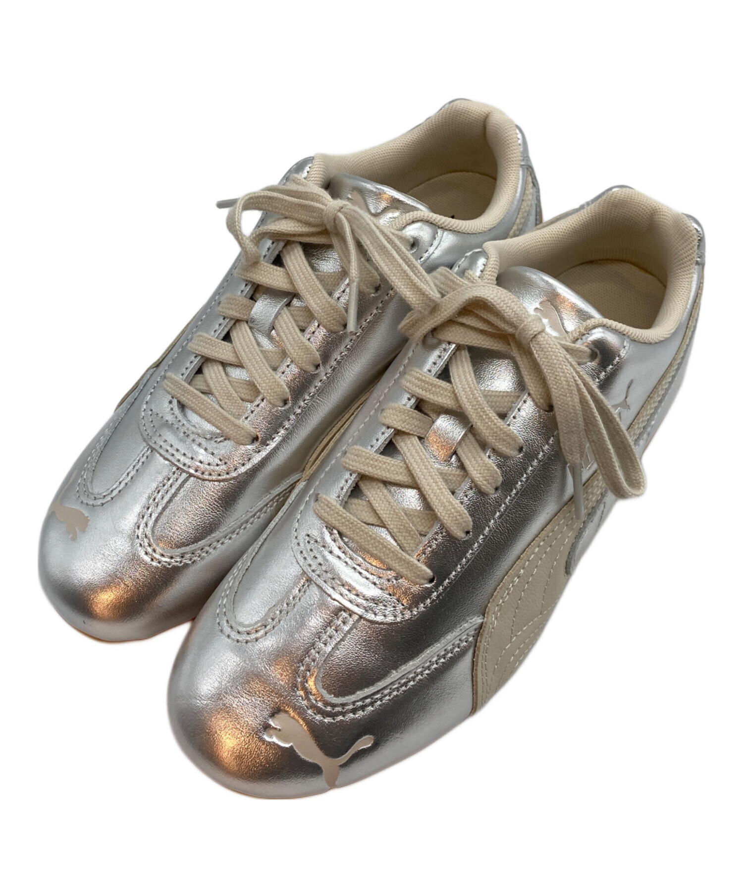 中古・古着通販】PUMA (プーマ) SPEEDCAT SILVER シルバー サイズ:23cm 