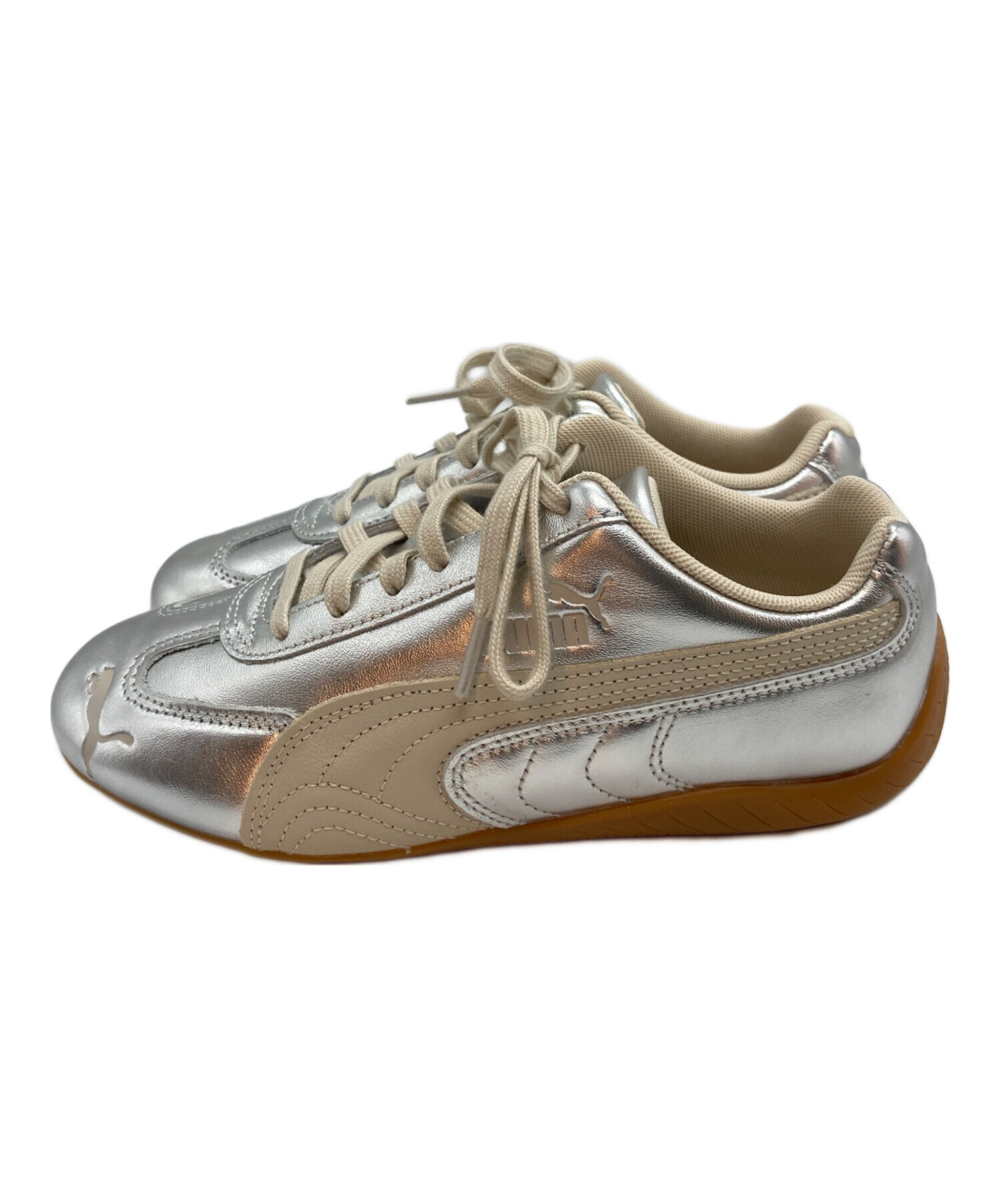中古・古着通販】PUMA (プーマ) SPEEDCAT SILVER シルバー サイズ:23cm 