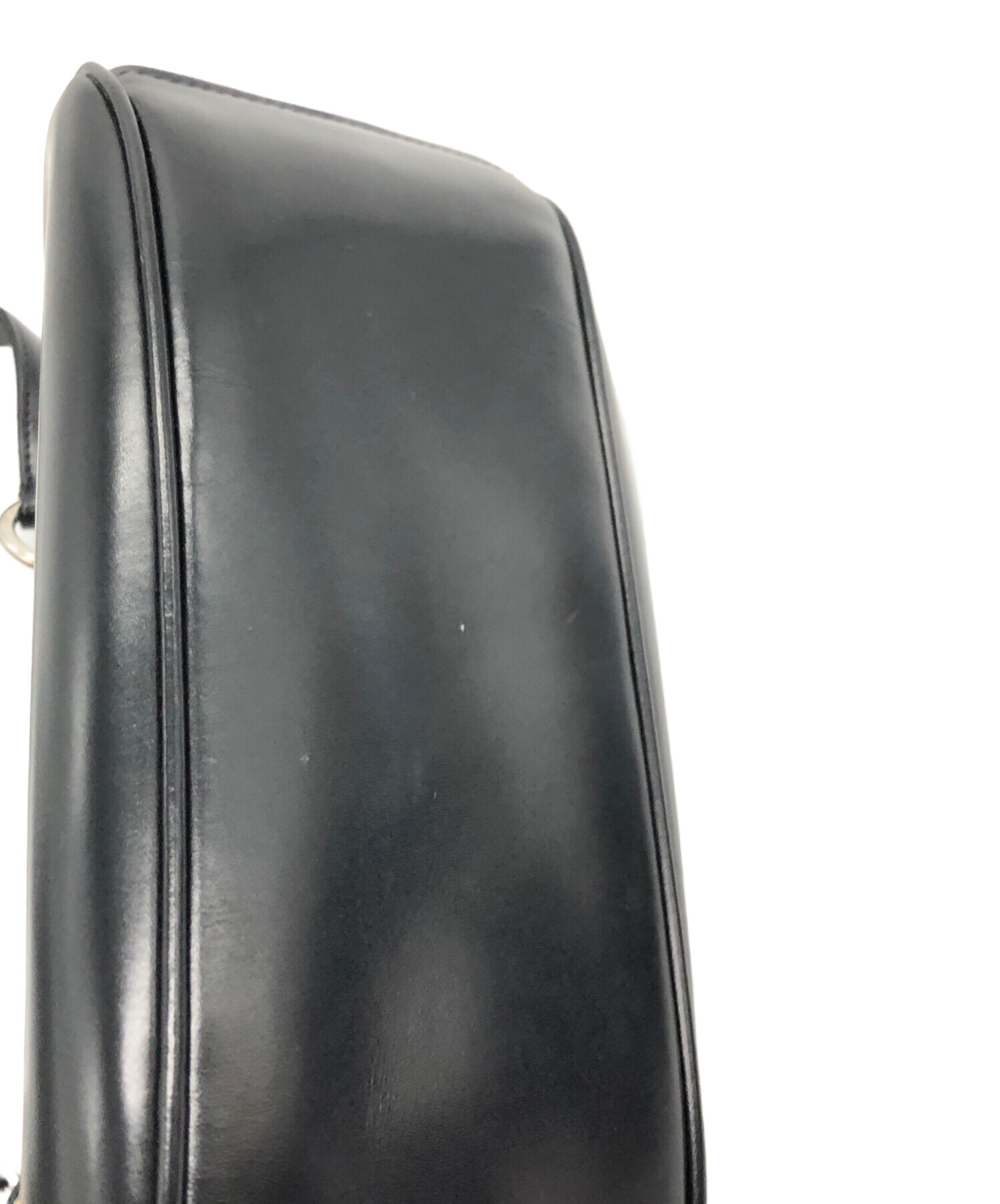 中古・古着通販】PRADA (プラダ) プッシュロックレザーワンショルダー