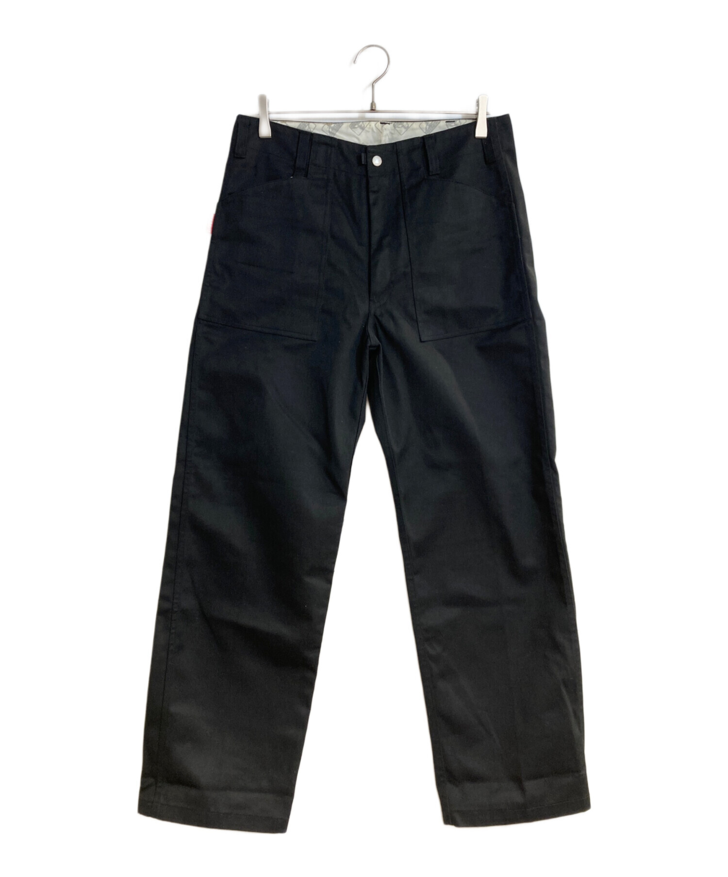 BEN DAVIS 極太 ワイドパンツ 黒 W32 フリスコ 美品 中古・古着通販】BEN DAVIS (ベンデイビス) フリスコパンツ ブラック