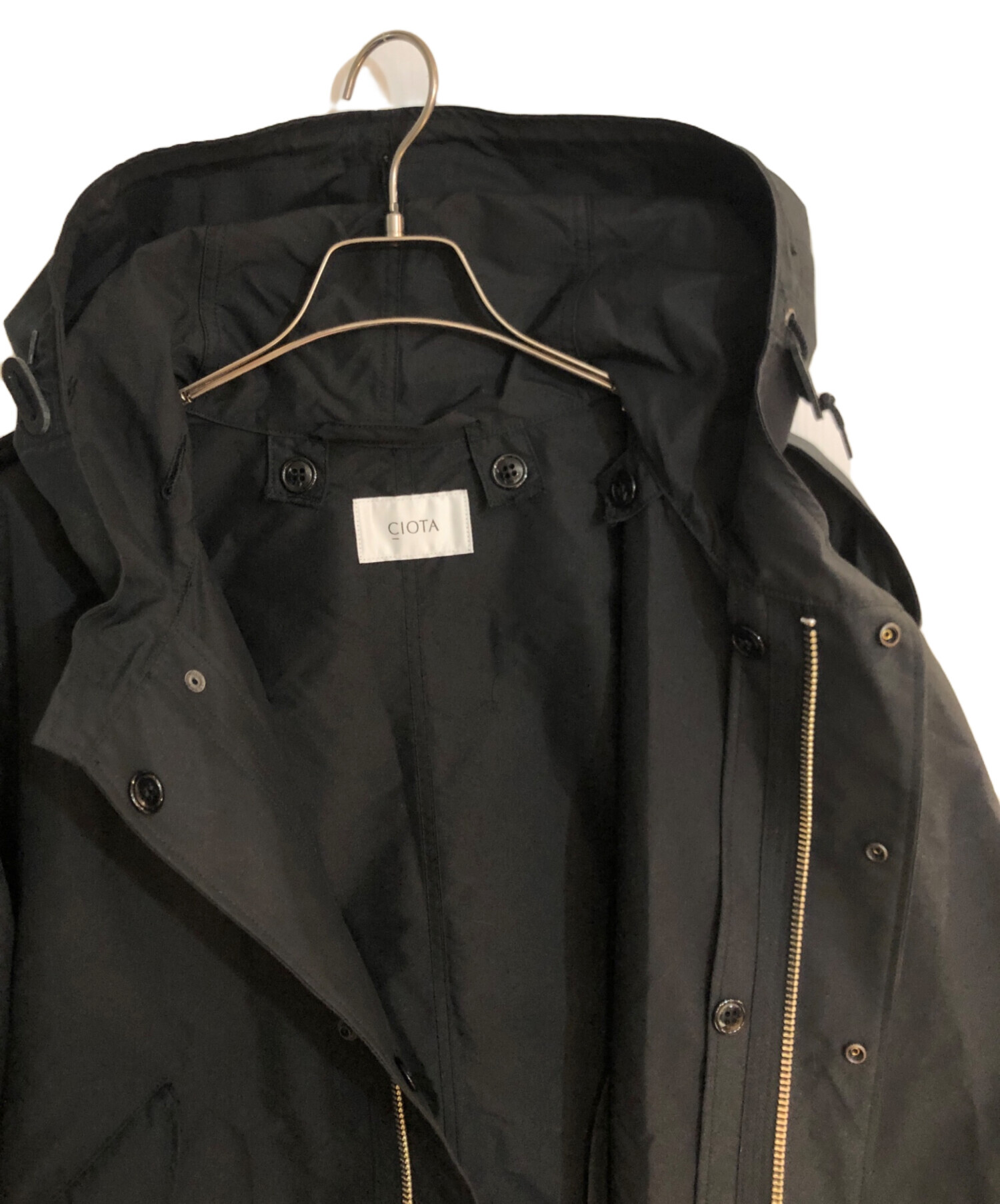 中古・古着通販】CIOTA (シオタ) Parka-shell M-1951 ブラック サイズ