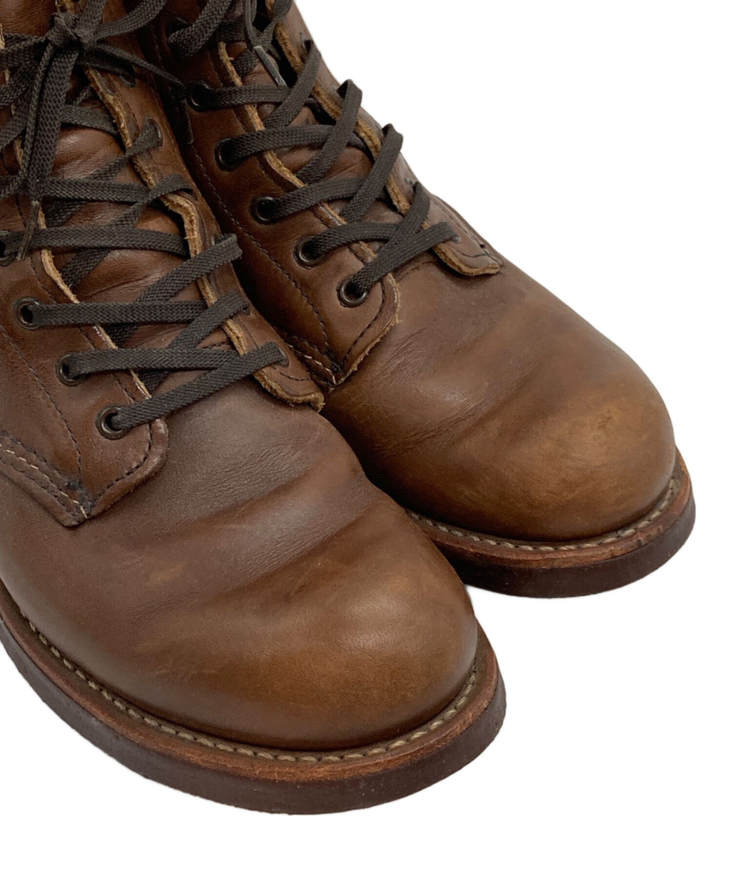 限定 廃盤 RED WING BLACKSMITH D9162 US8 ブラウン 中古・古着通販】RED WING (レッドウィング) BLACKSMITH/ブラック