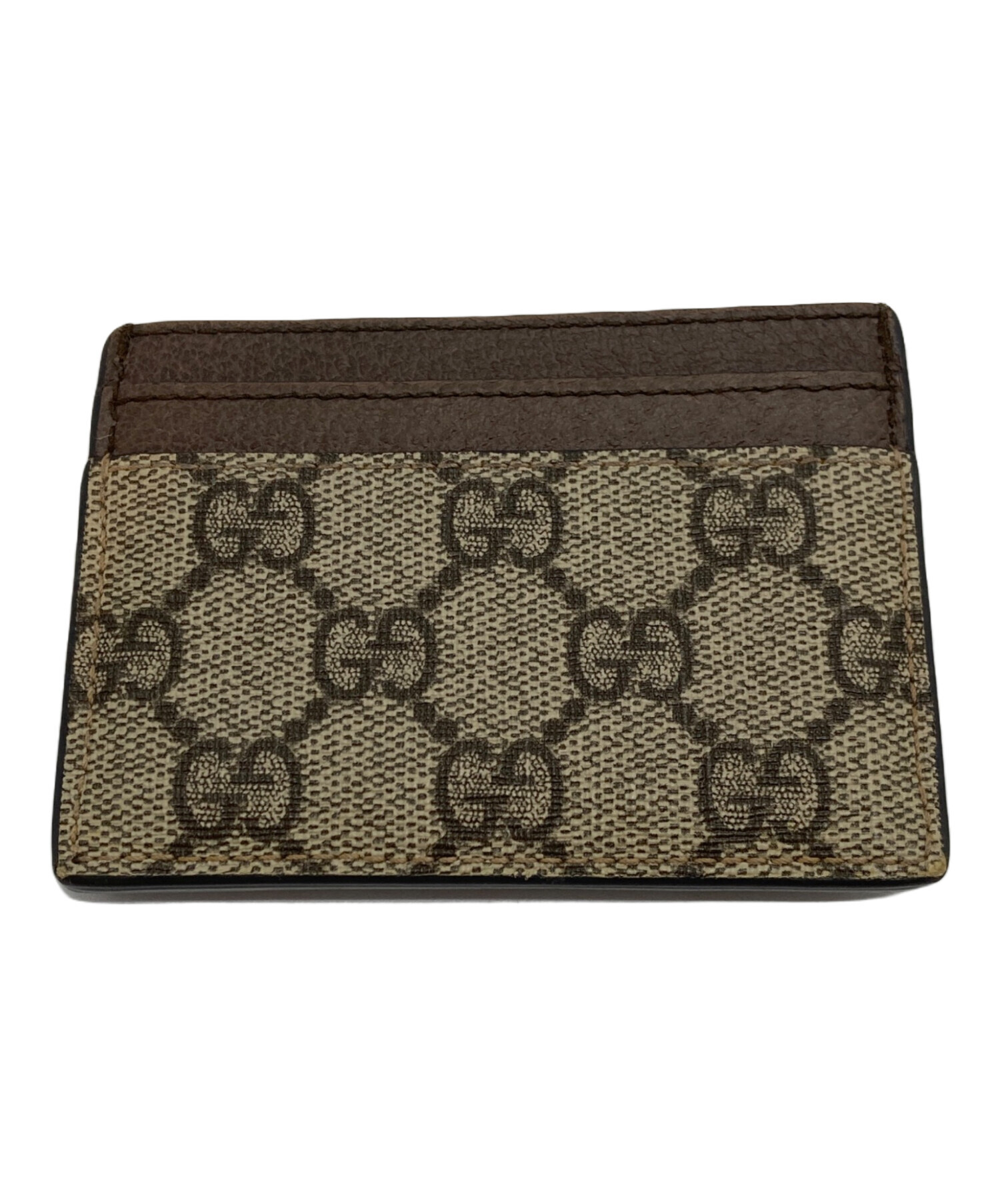 グッチ GGシュプリームパスポートケース  586257【Aランク】【中古】 極美品 GUCCI グッチ パスポートケース 586257 GGスプリーム