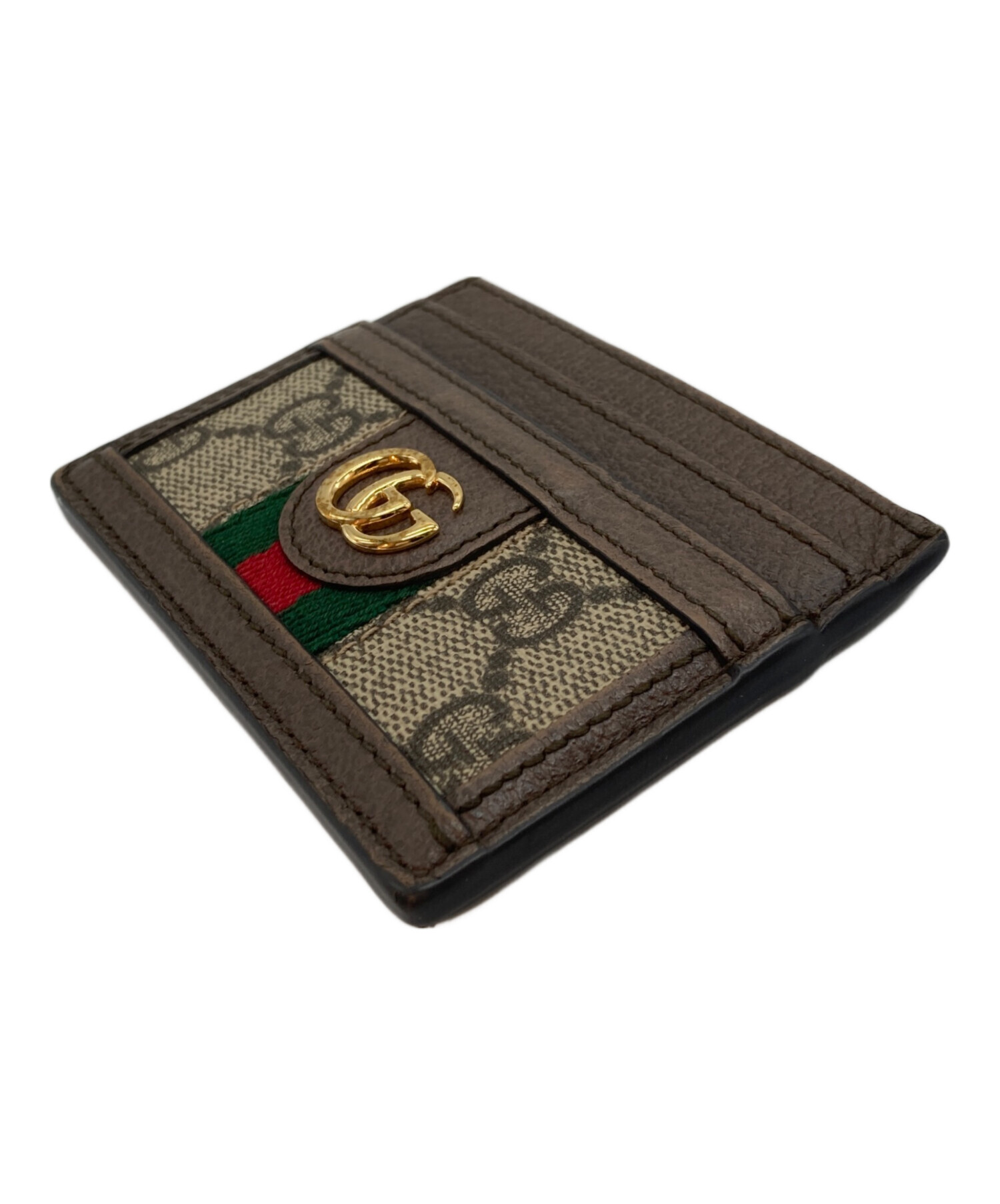 中古・古着通販】GUCCI (グッチ) GGスプリーム OPHIDIAパスケース