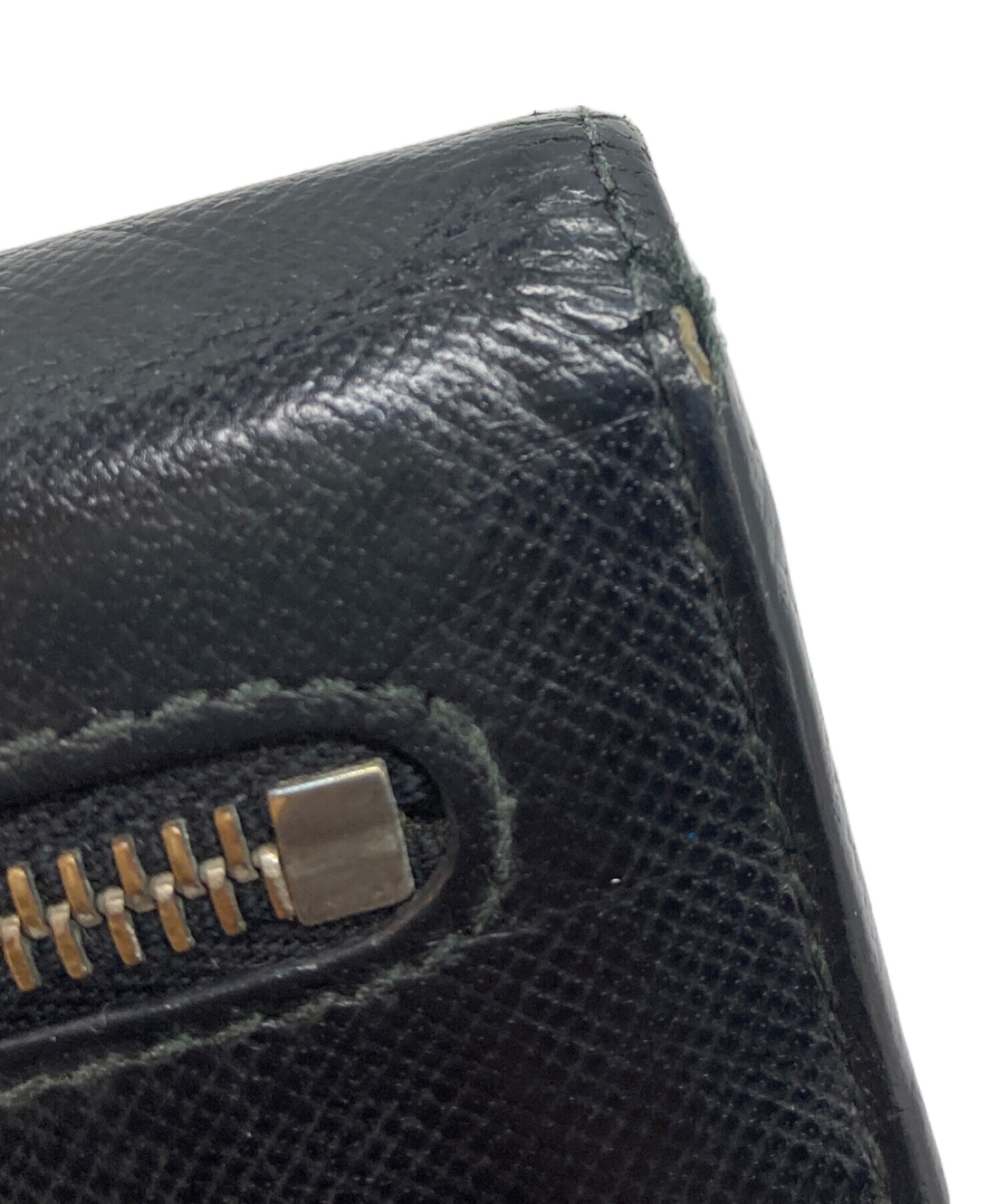 中古・古着通販】PRADA (プラダ) 三角ロゴプレート付きサフィアーノ長