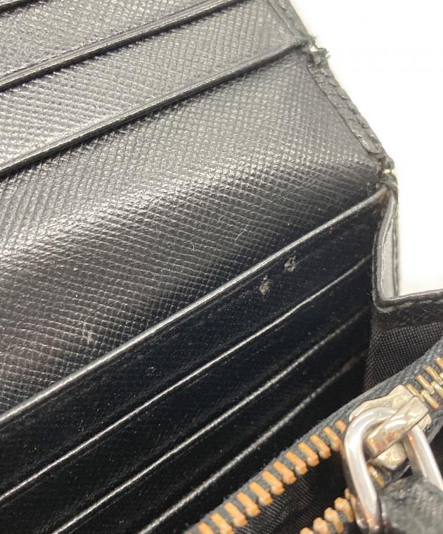中古・古着通販】PRADA (プラダ) 三角ロゴプレート付きサフィアーノ長