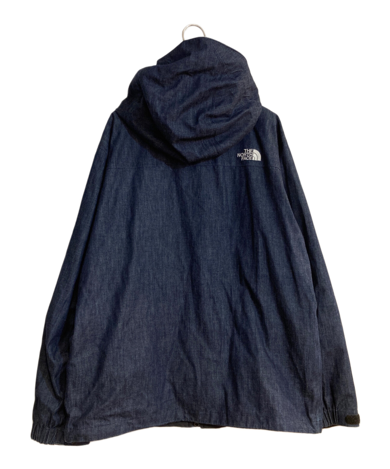 【超希少】ザノースフェイス スクープジャケット インディゴ デニム Lサイズ 中古・古着通販】THE NORTH FACE (ザ ノース フェイス) Denim Scoop