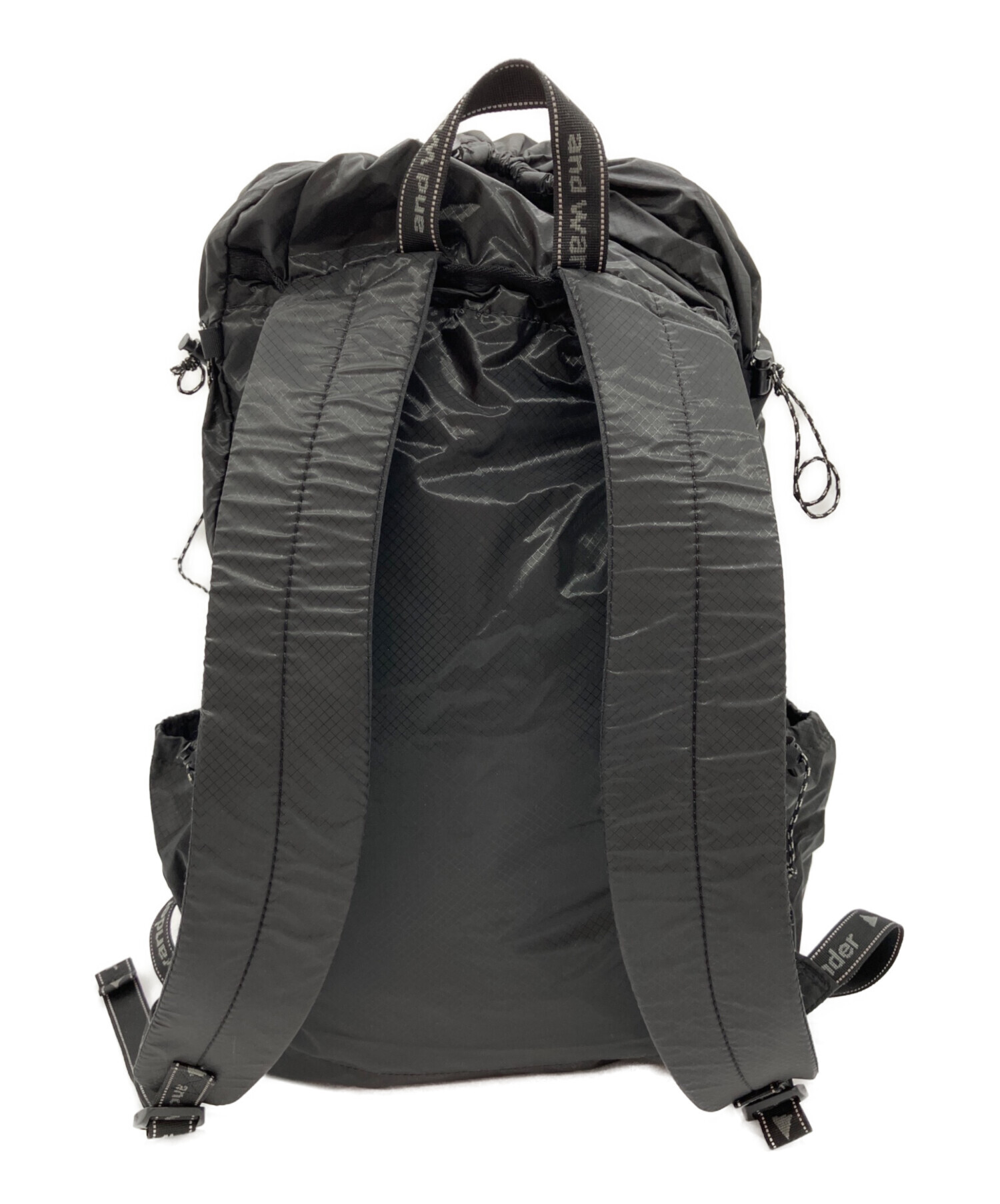中古・古着通販】and wander (アンドワンダー) sil daypack ブラック
