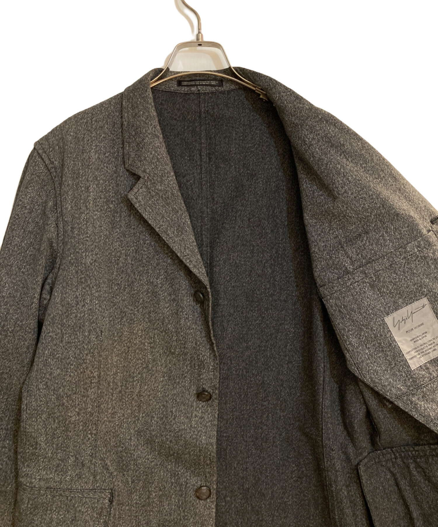 中古・古着通販】Yohji Yamamoto pour homme (ヨウジヤマモト 