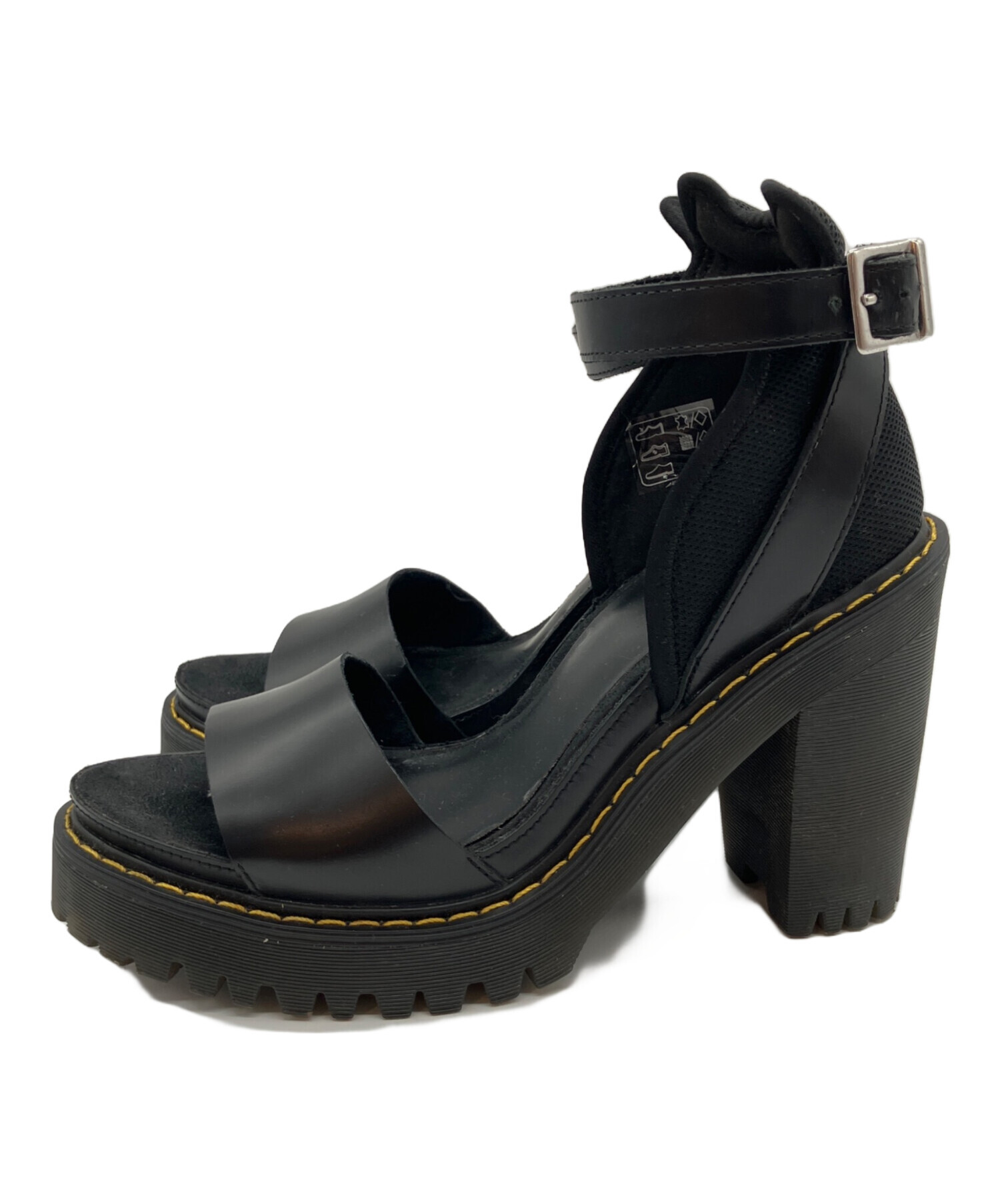 ドクターマーチン　サンダルUK4 中古・古着通販】Dr.Martens (ドクターマーチン) ハイヒールサンダル