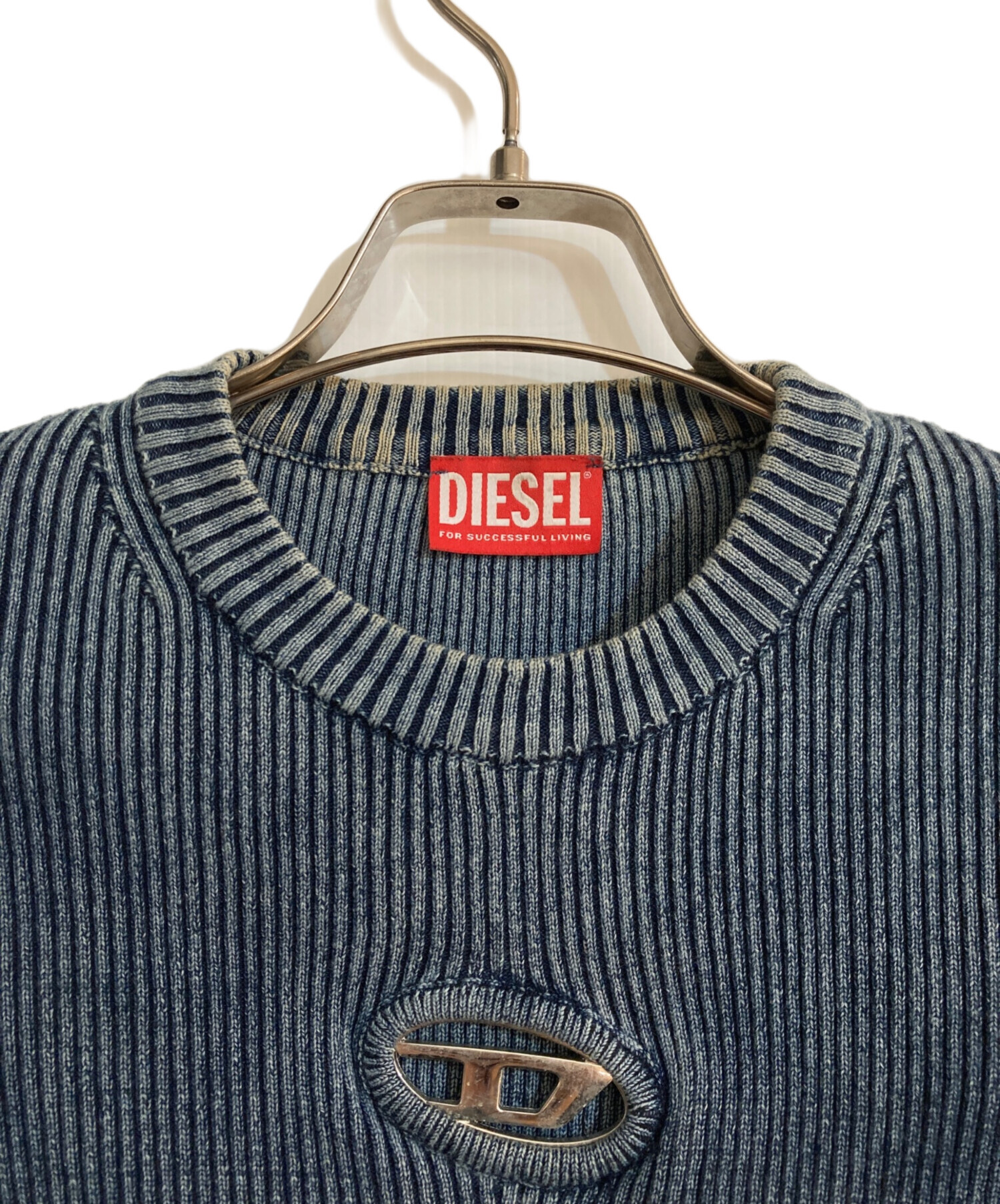 中古・古着通販】DIESEL (ディーゼル) M-ANCHOR-A-SS ブルー サイズ:XS