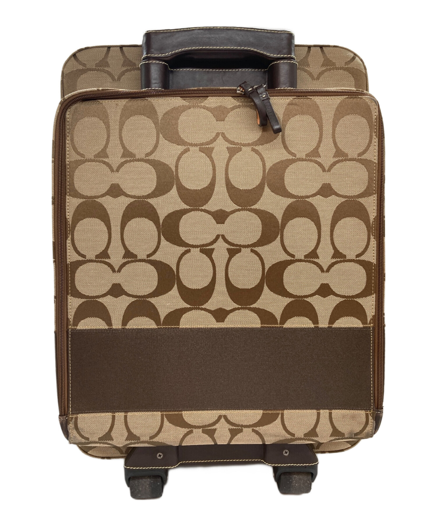 処分！ＣＯＡＣＨのキャリーケース 中古・古着通販】COACH (コーチ) シグネチャー キャリーケース