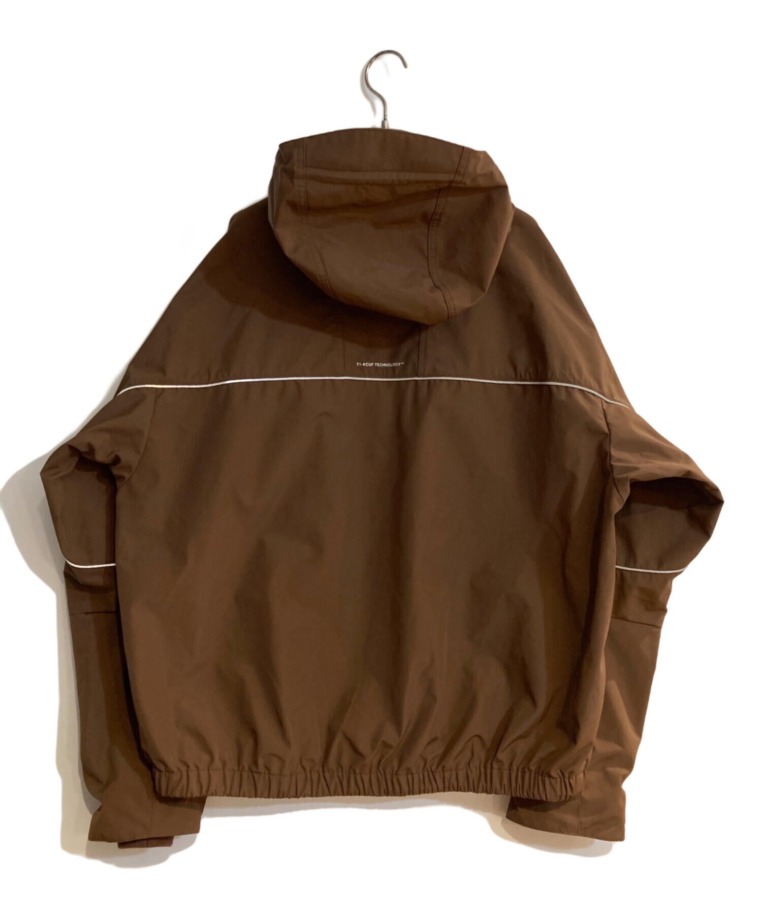 HUF フード付きブラウンジャケット S CROSS CONDITIONS UL NYLON JACKET｜JACKETS（ジャケット）｜【公式