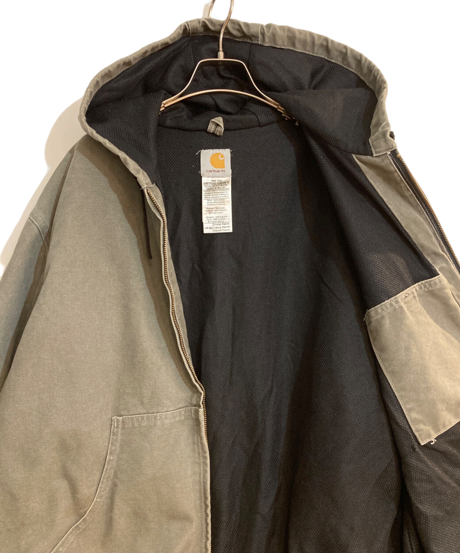 中古・古着通販】CarHartt (カーハート) アクティブジャケット グレー