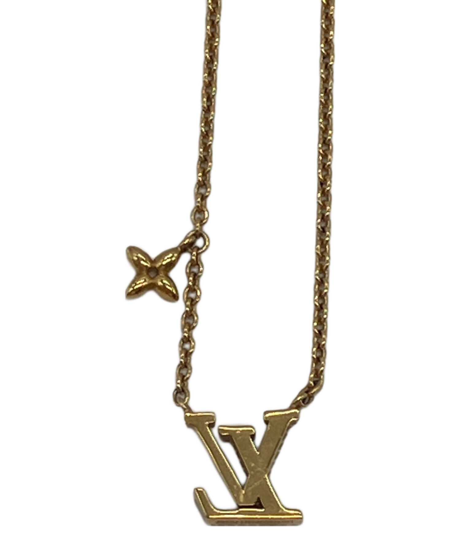 中古・古着通販】LOUIS VUITTON (ルイ ヴィトン) ネックレス・LV アイ