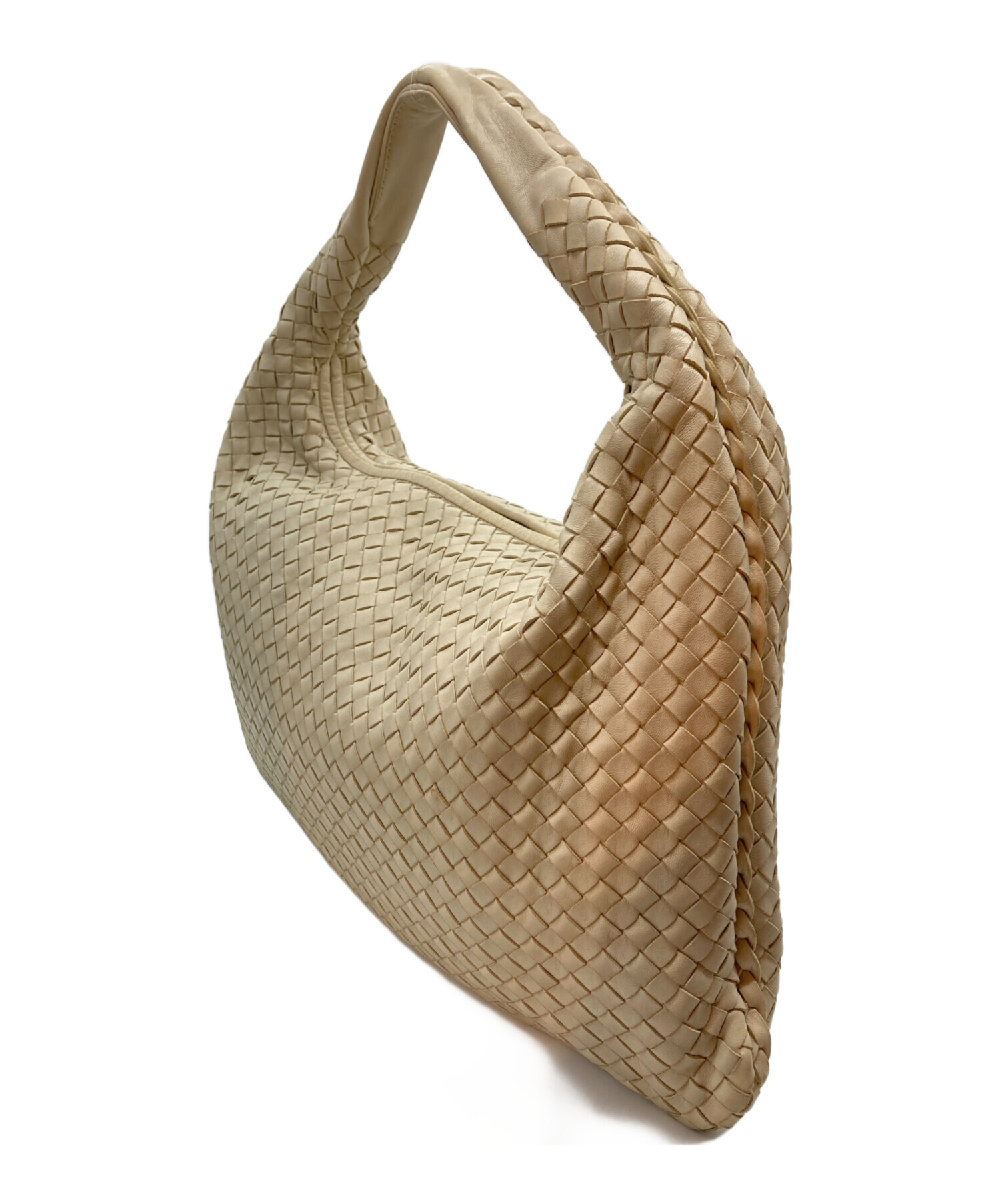 BOTTEGA VENETA ボッテガベネタ ショルダーバッグ  ベージュ 【古着】【中古】【送料無料】 BOTTEGA VENETA - BOTTEGA VENETA ボッテガベネタ ショルダーバッグ 緑