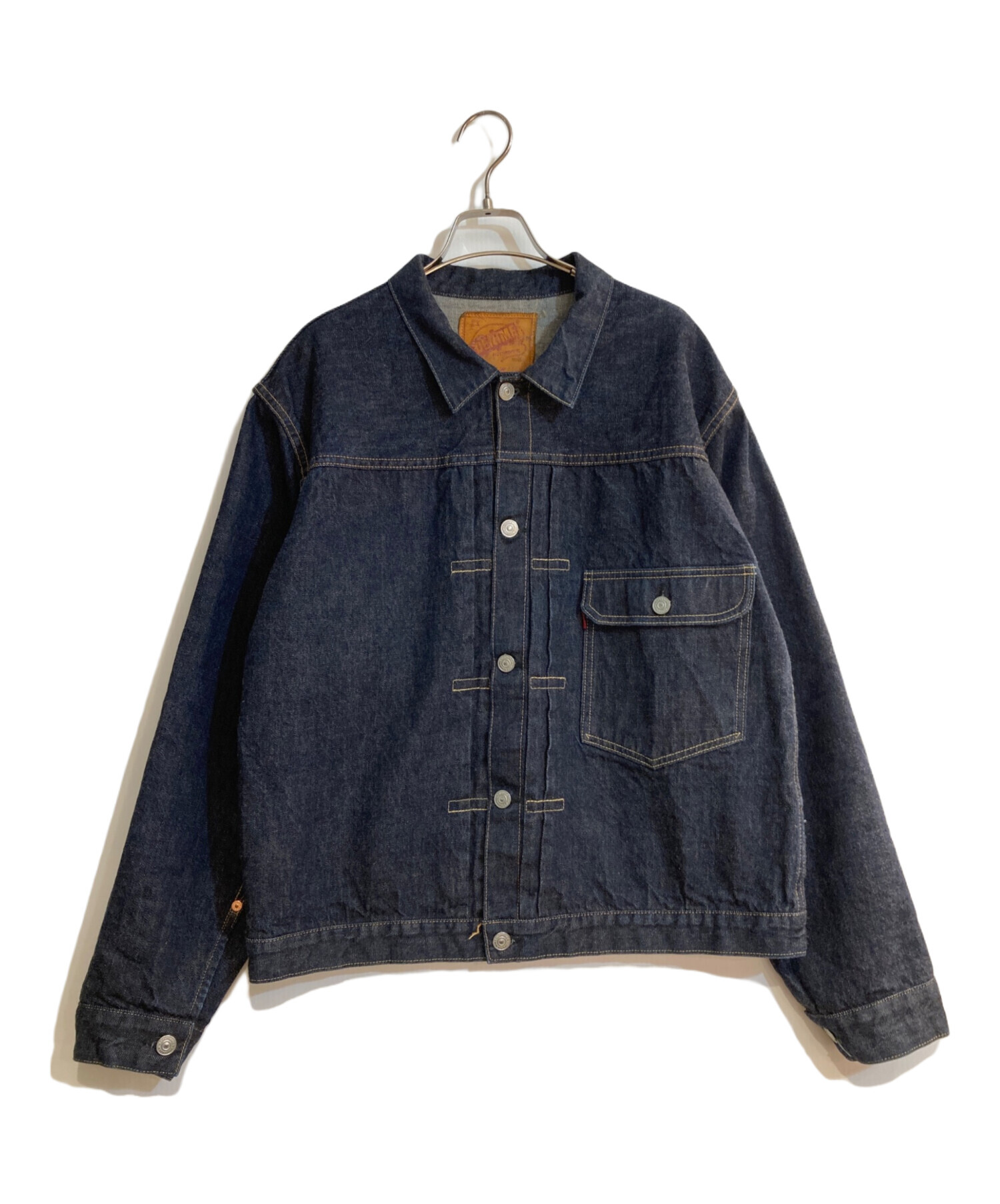 美品 濃紺 DENIME 1st デニムジャケット ビッグサイズ44 中古・古着通販】DENIME (ドゥニーム) WAREHOUSE (ウエアハウス
