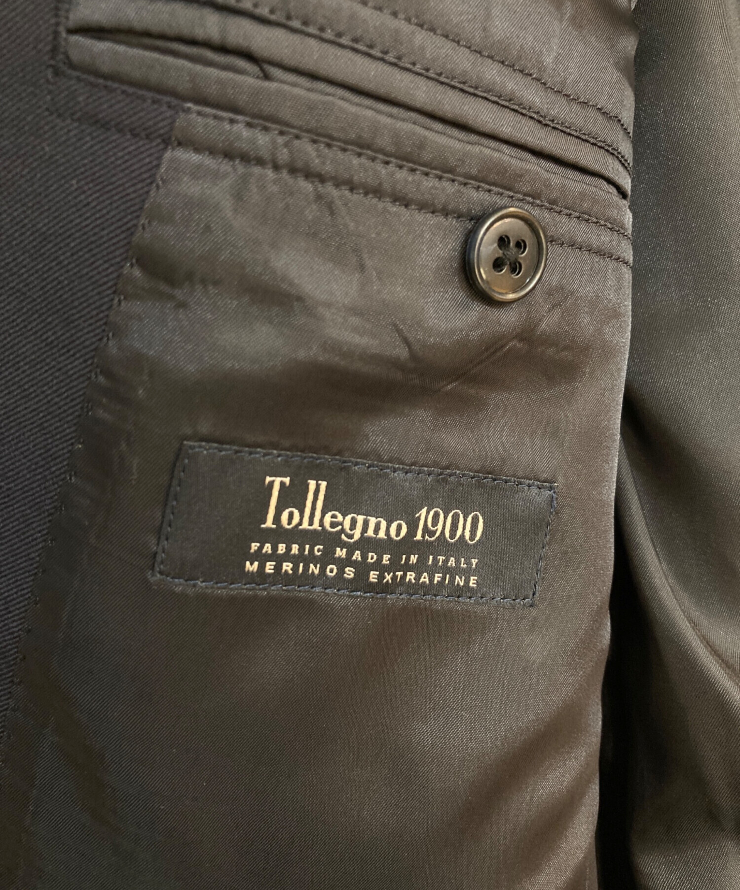 ブルックスブラザーズ テーラードジャケット 金ボタン Tollegno 1900 中古・古着通販】BROOKS BROTHERS (ブルックスブラザーズ) TOLLEGNO社