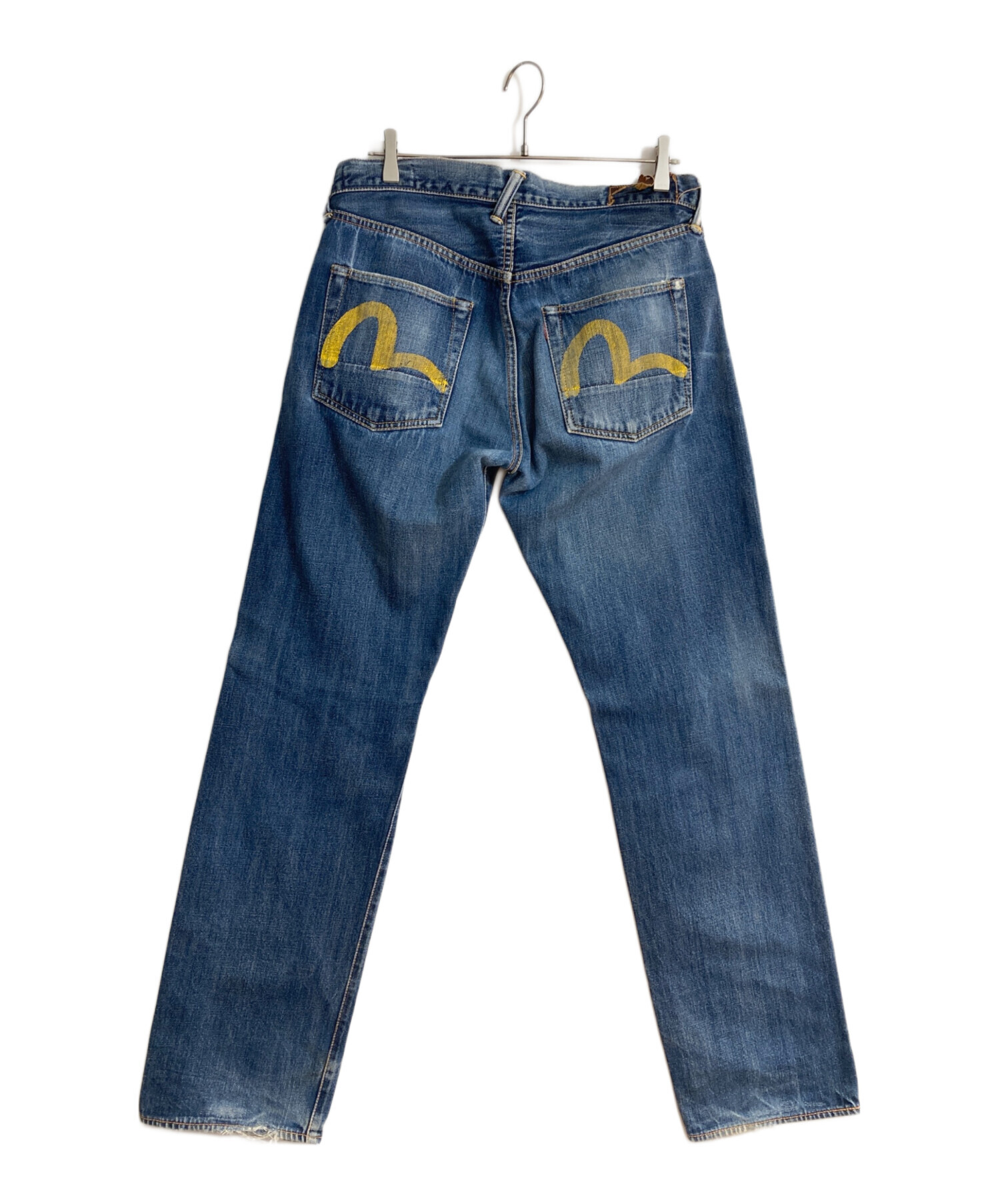 即決！良品！EVISU　エビス　デニムパンツ　W34　L35　エヴィス 即決[W34]濃紺 エヴィス 20周年記念 限定 刺繍 大黒 ビンテージ復刻