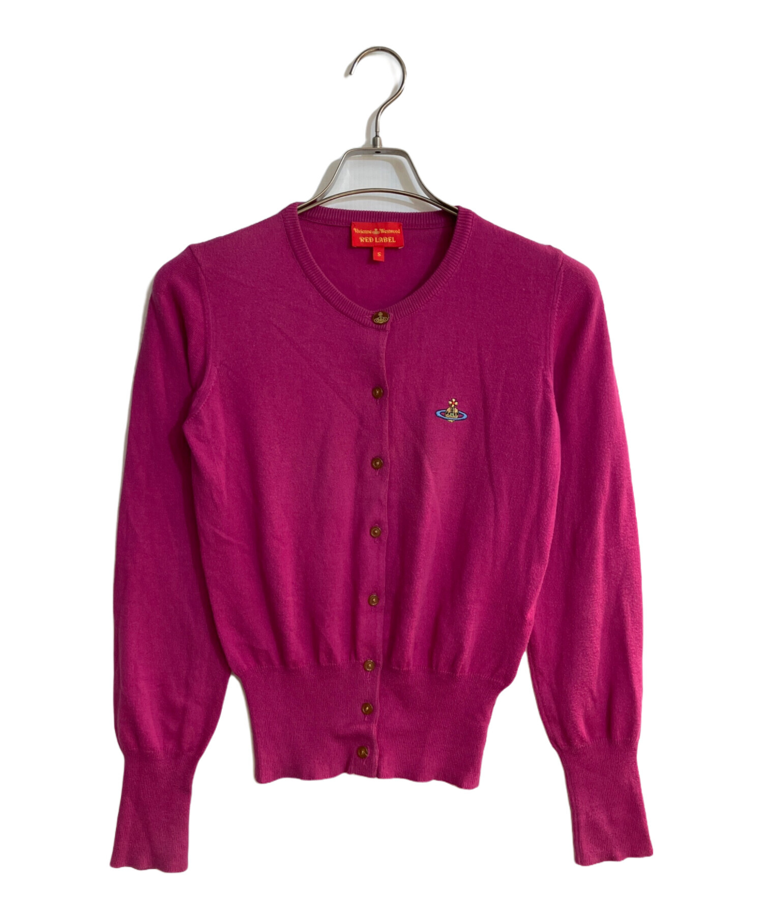Vivienne Westwood RED LABEL カーディガン　ピンク 中古・古着通販】Vivienne Westwood RED LABEL (ヴィヴィアンウエスト
