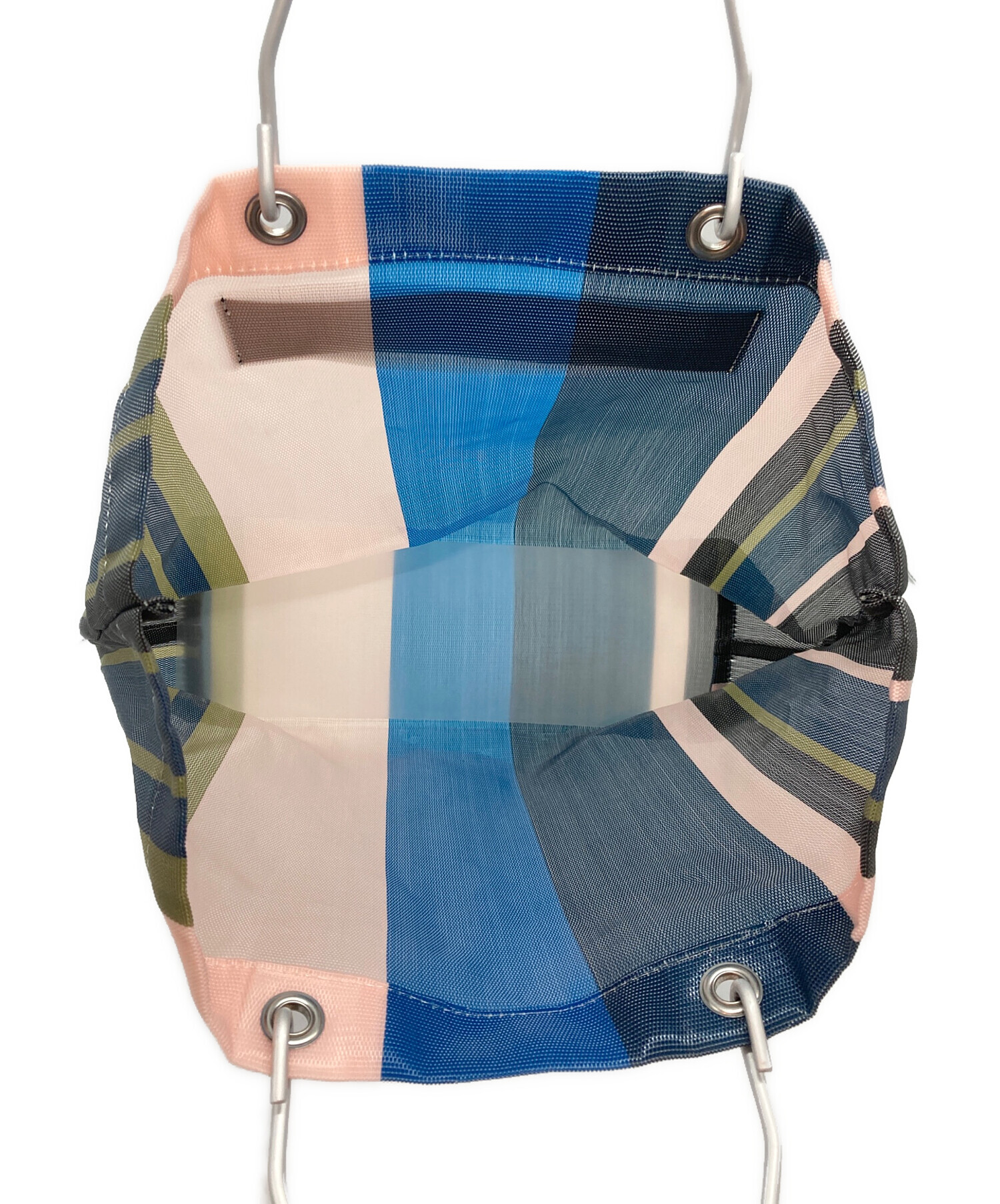中古・古着通販】MARNI (マルニ) MARNI MARKET STRIPE BAG ピンク