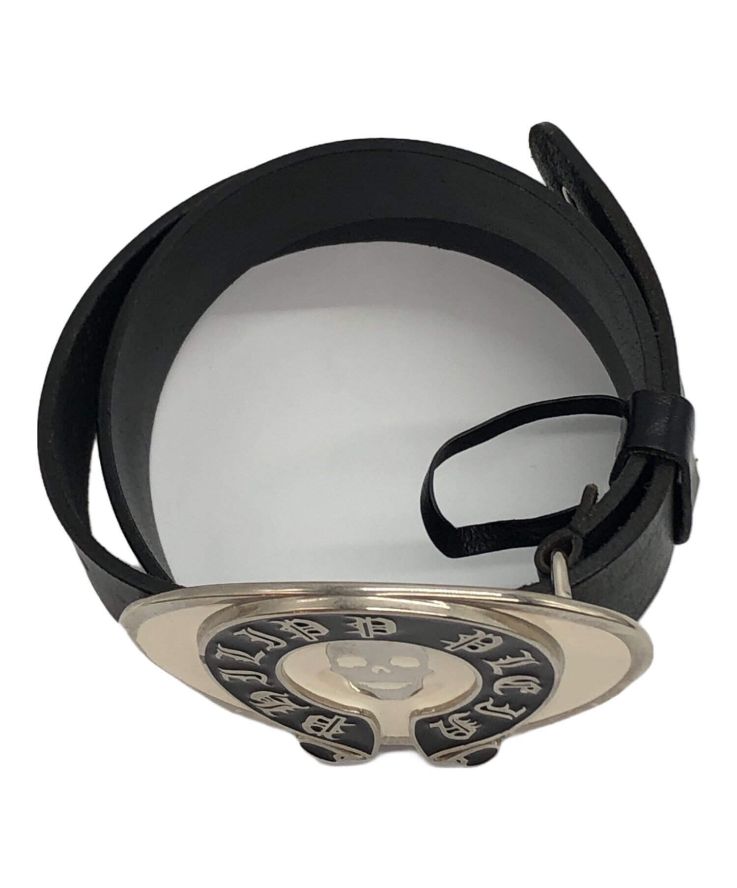 中古・古着通販】PHILIPP PLEIN (フィリッププレイン) スカルレザー