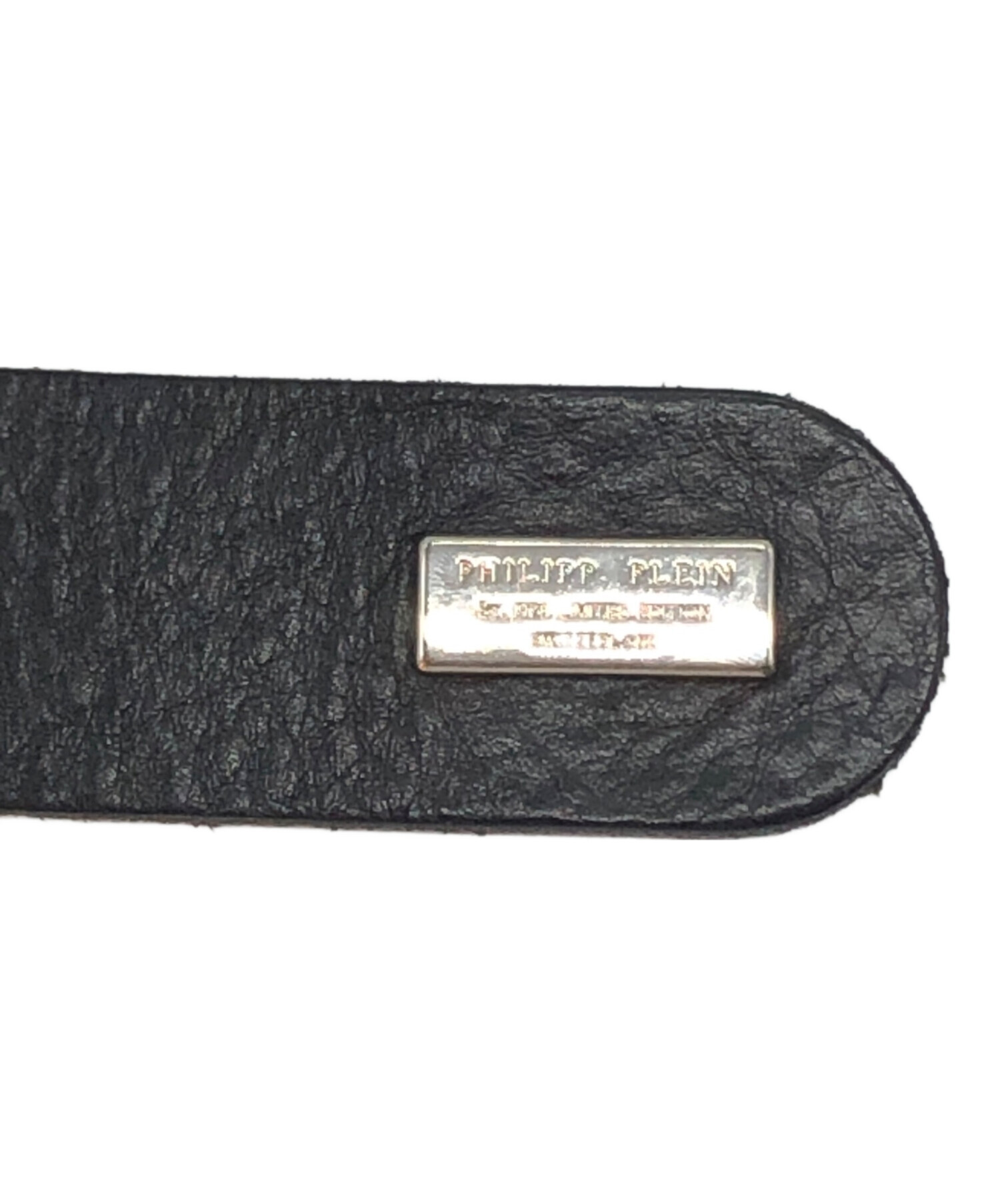 中古・古着通販】PHILIPP PLEIN (フィリッププレイン) スカルレザー
