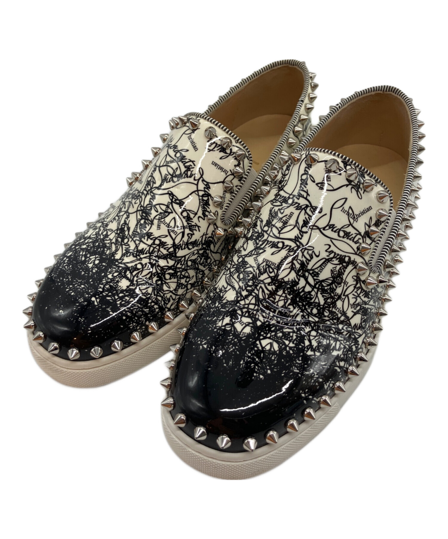 クリスチャンルブタン スパイクスタッズChristianLouboutin 中古・古着通販】Christian Louboutin (クリスチャン・ルブタン) ロゴ