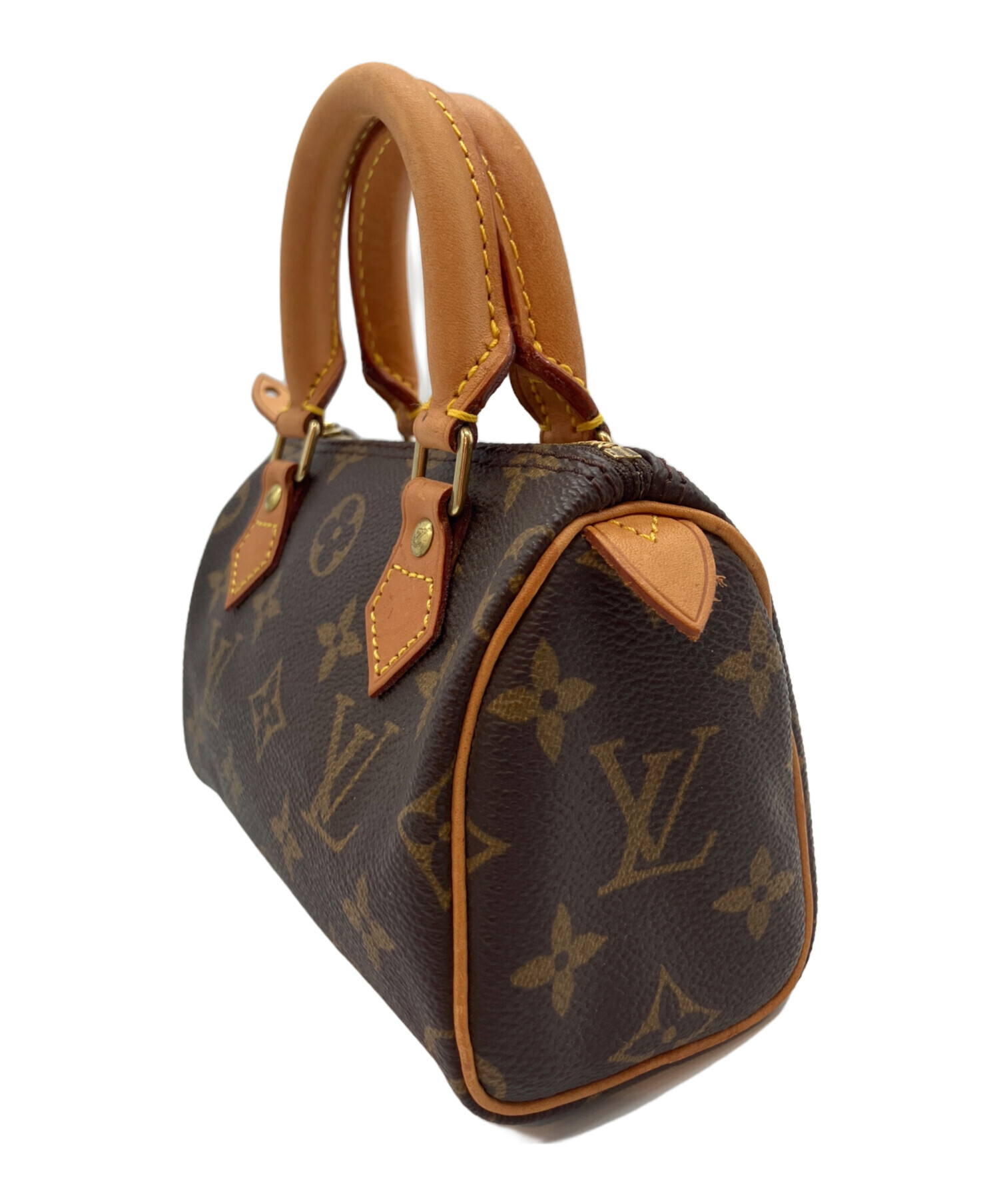 Louis Vuitton ハンドバッグ ブラウン　確実正規品 中古・古着通販】LOUIS VUITTON (ルイ ヴィトン) ハンドバッグ
