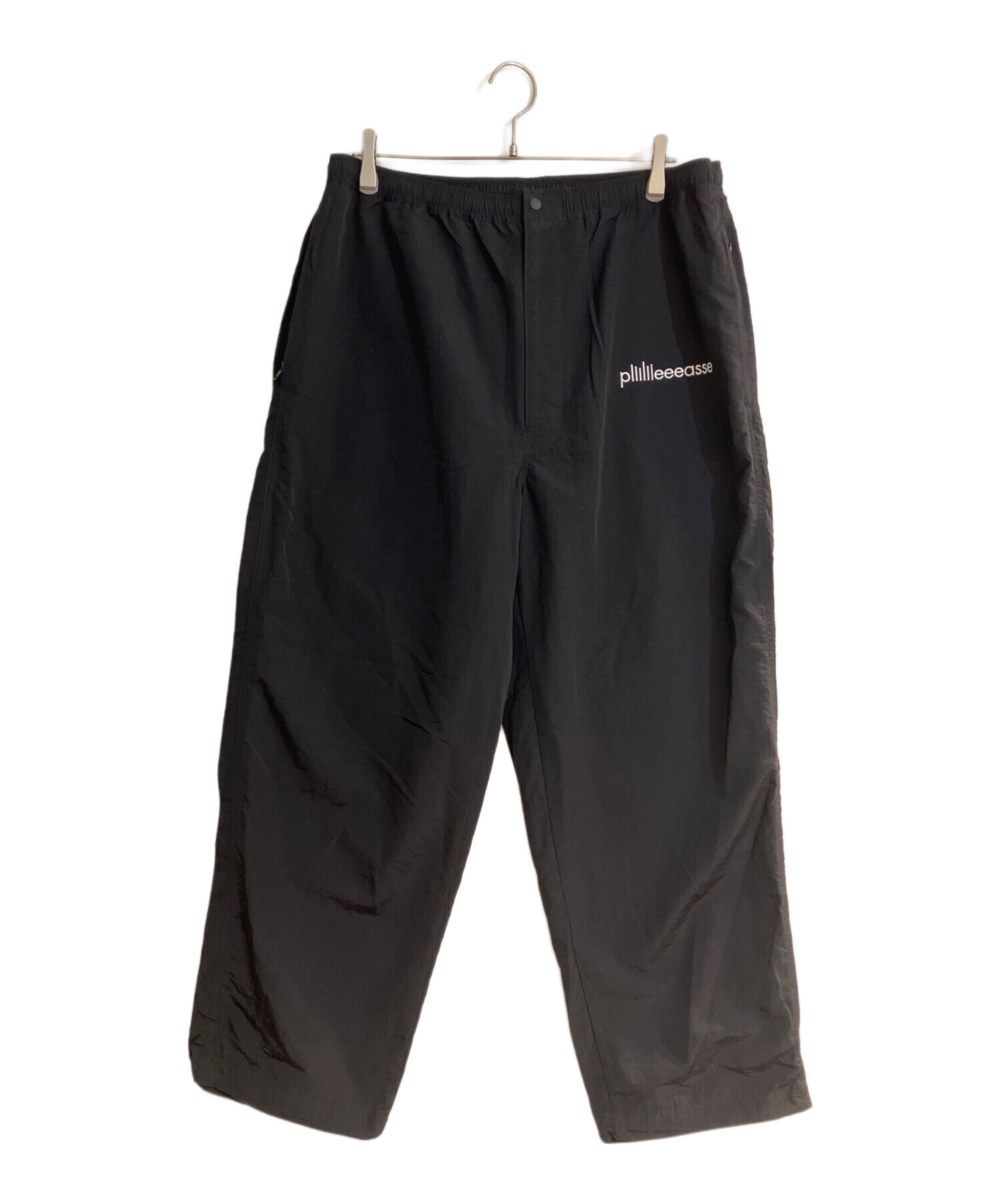 パンツ plililleeeasse nylon track shorts 24ss 中古・古着通販】PLLLLLLEEEASSE (プリーズ) Nylon Track Pant