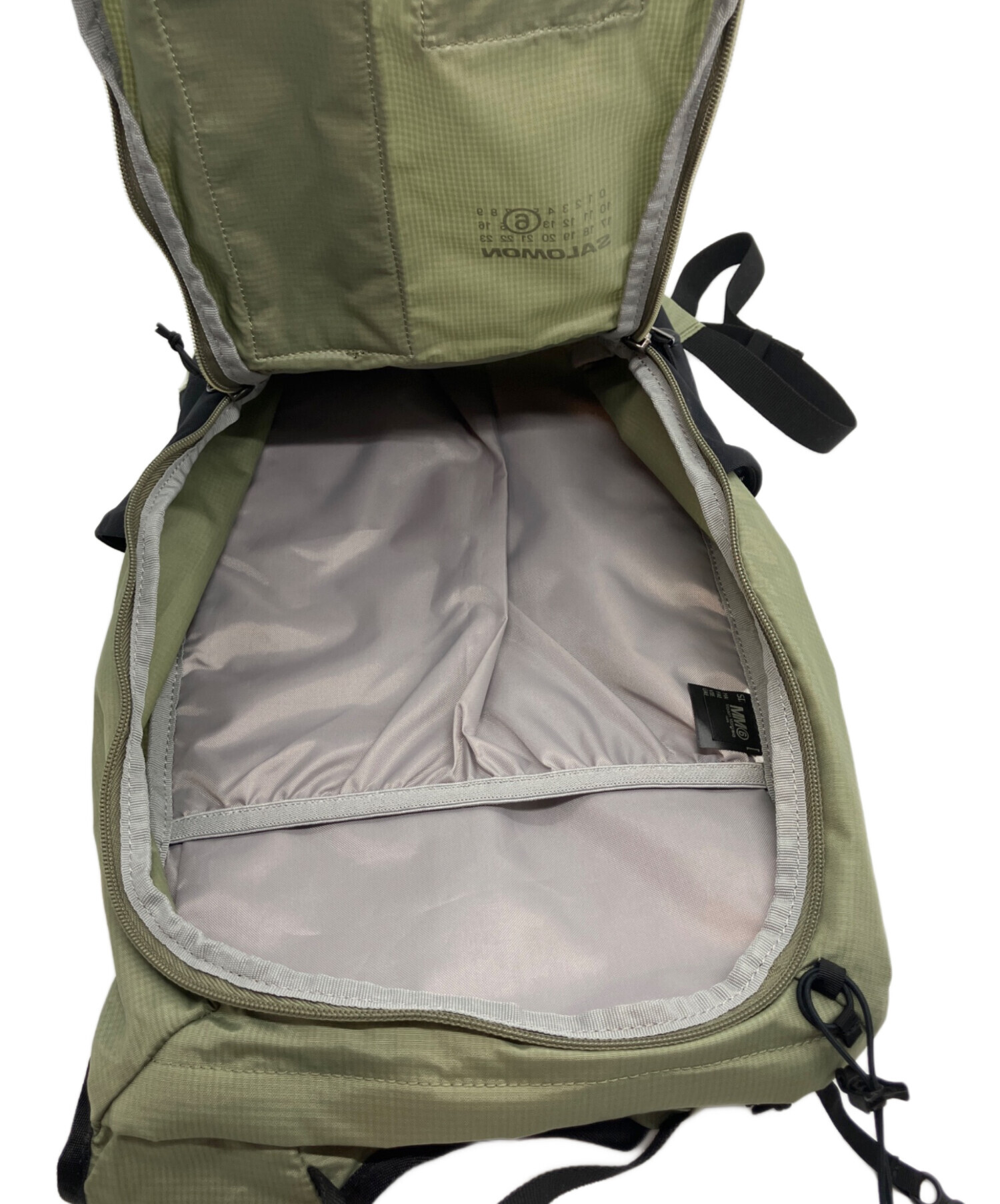 極美品 MM6 メゾンマルジェラ×サロモン TRAILBLAZER 鞄 緑 中古・古着通販】SALOMON (サロモン) MM6 Maison Margiela (エムエム