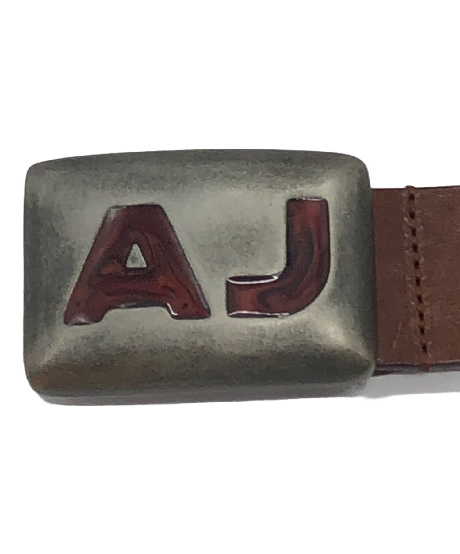 中古・古着通販】ARMANI JEANS (アルマーニジーンズ) ロゴベルト