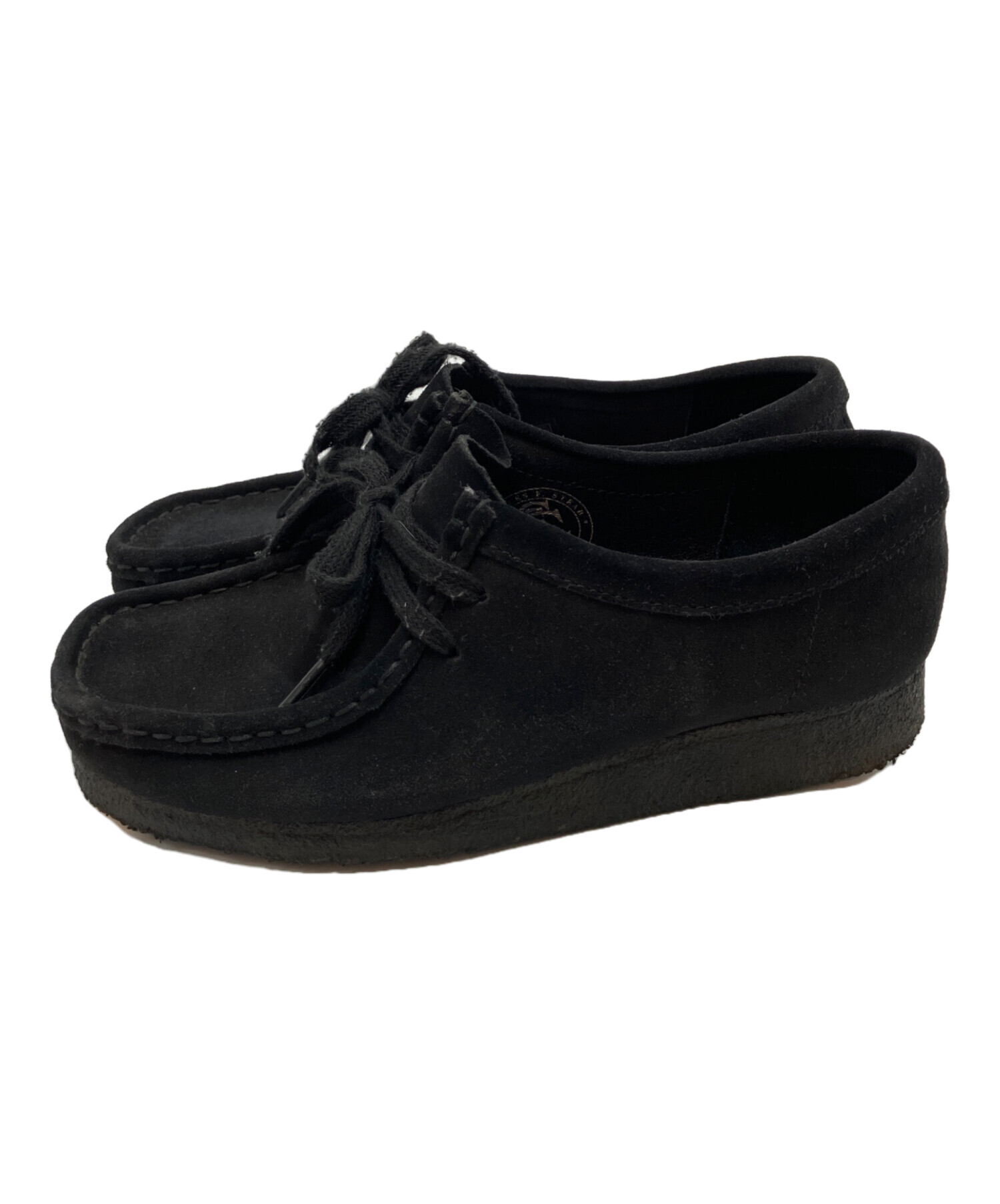 中古・古着通販】CLARKS (クラークス) ワラビーブーツ ブラック サイズ