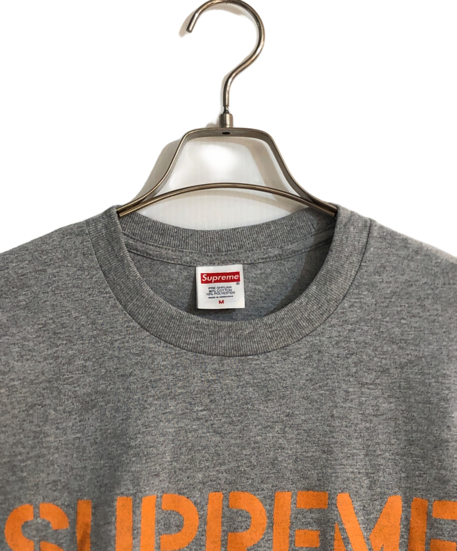 中古・古着通販】Supreme (シュプリーム) hard tee グレー サイズ:M 