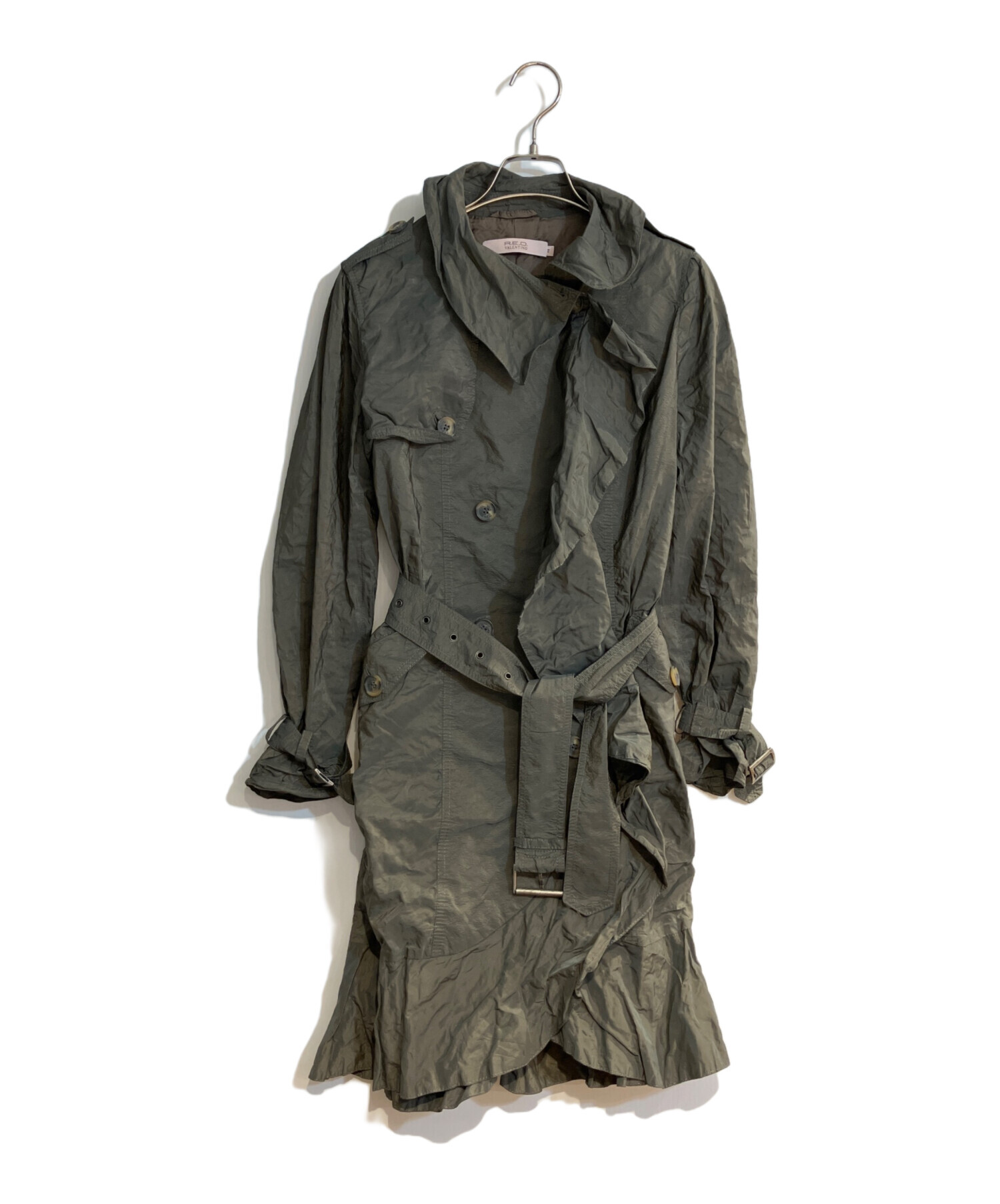 中古・古着通販】RED VALENTINO (レッドヴァレンティノ) シワ加工変形