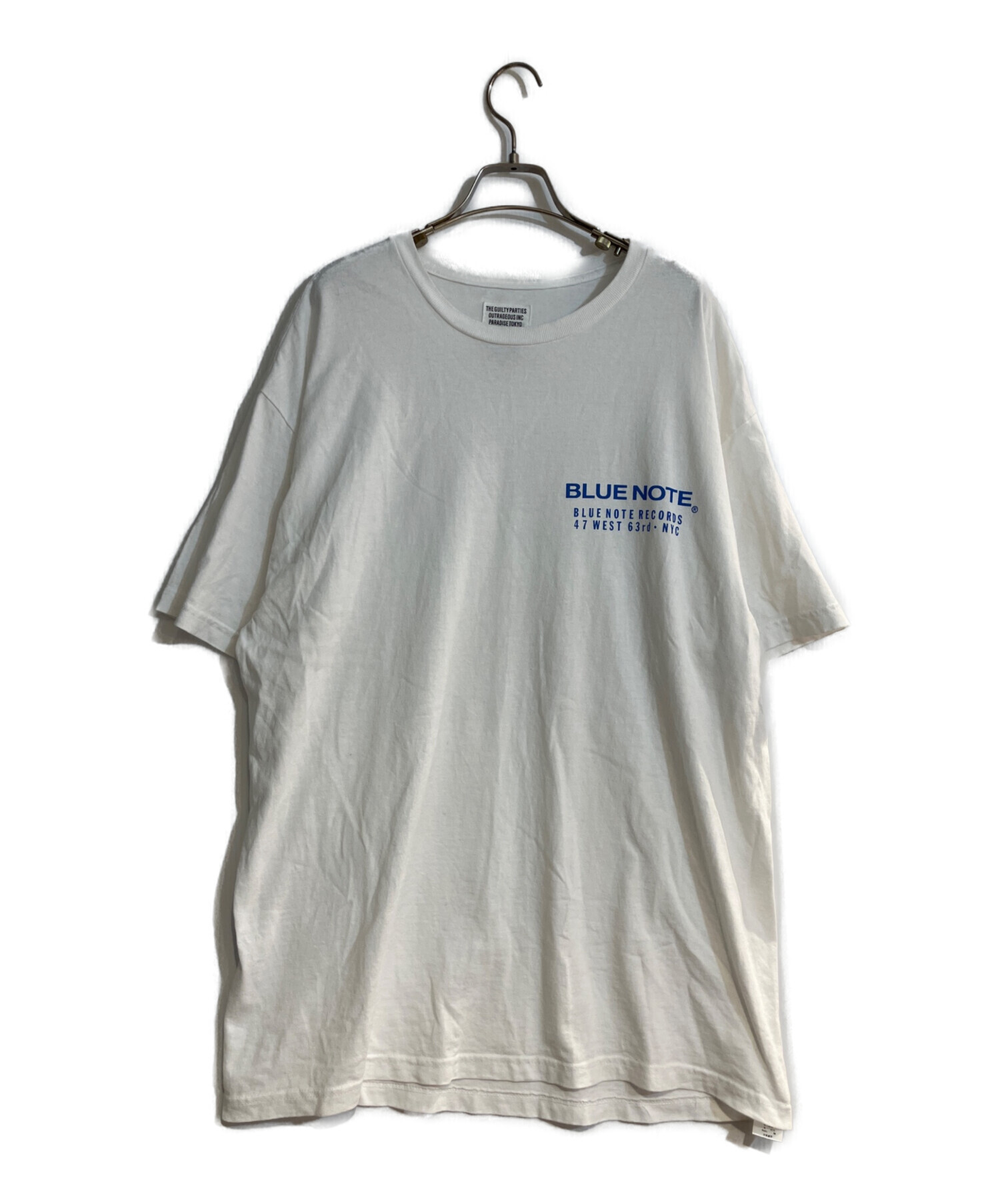レア！未使用！ワコマリア×BLUE NOTEコラボTシャツWHITE/L 中古・古着通販】WACKO MARIA (ワコマリア) BLUE NOTE (ブルーノート