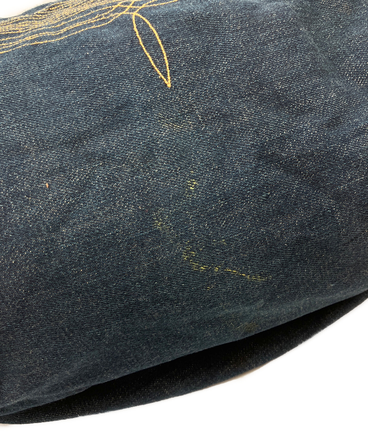 中古・古着通販】KAPITAL (キャピタル) 刺繍デニムスナフキンバッグ