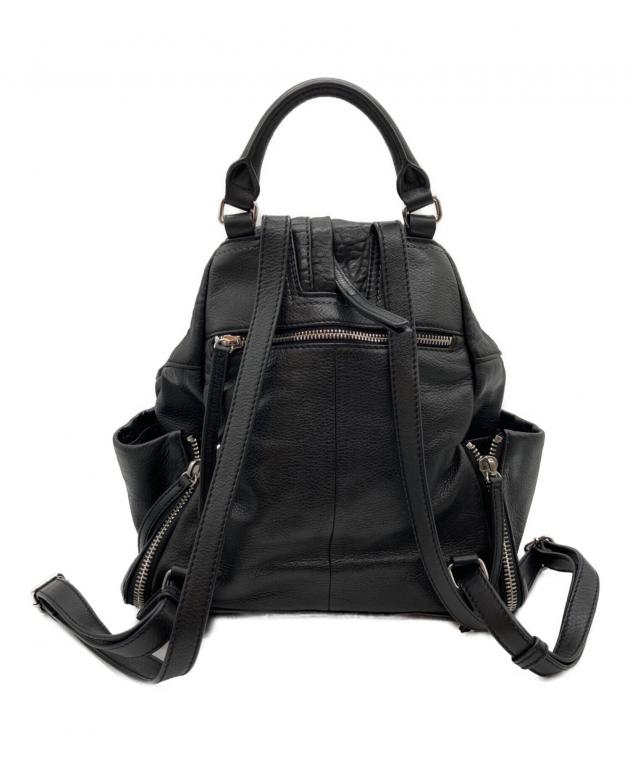中古・古着通販】DIESEL (ディーゼル) レザーリュック ブラック