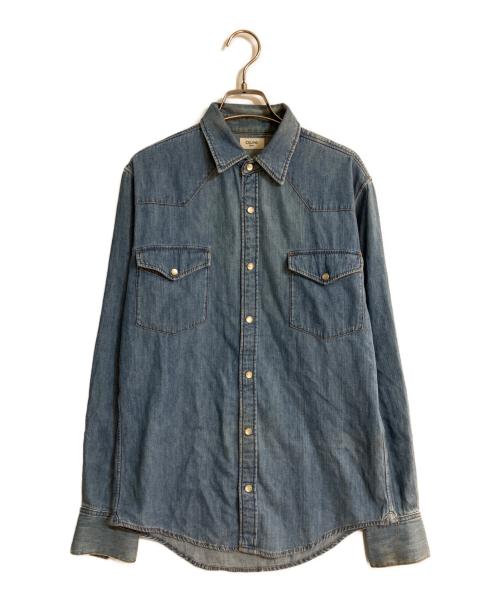 中古・古着通販】CELINE (セリーヌ) デニムシャツ ブルー サイズ:S
