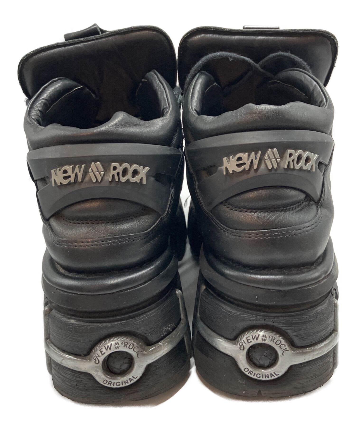 中古・古着通販】new rock (ニューロック) 厚底スニーカー ブラック