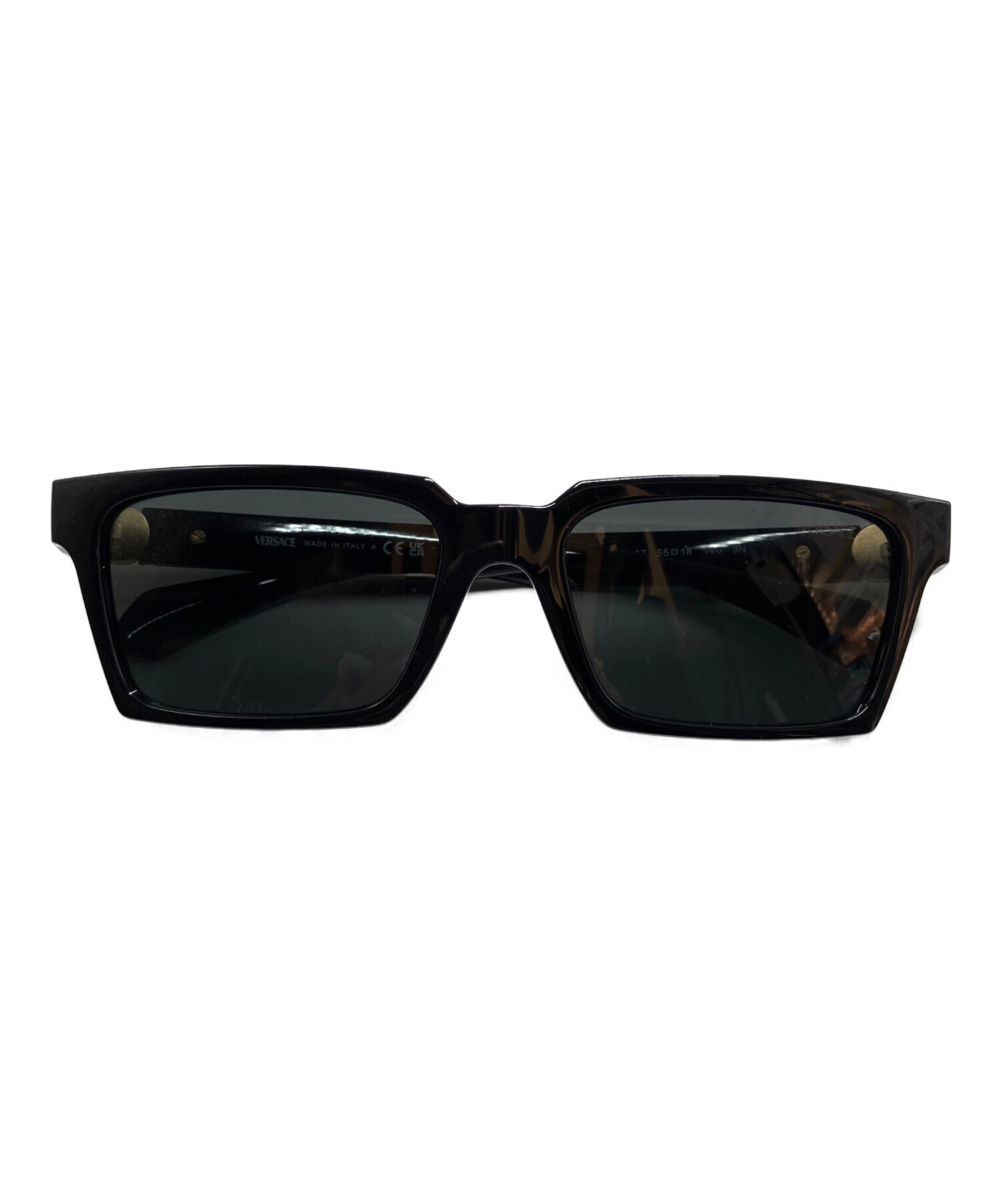 中古・古着通販】VERSACE (ヴェルサーチェ) サングラス ブラック