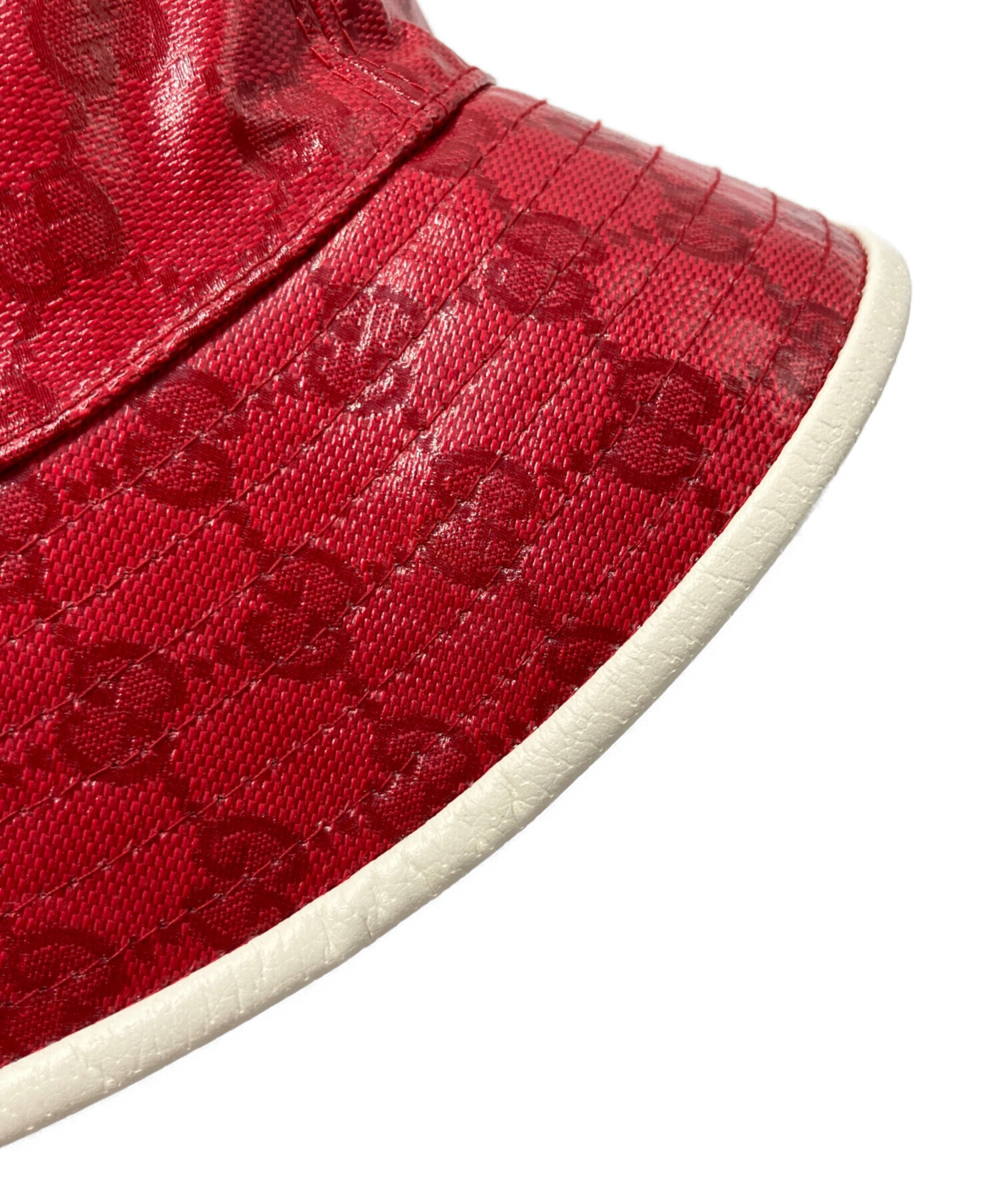 中古・古着通販】GUCCI (グッチ) adidas (アディダス) ハット レッド 