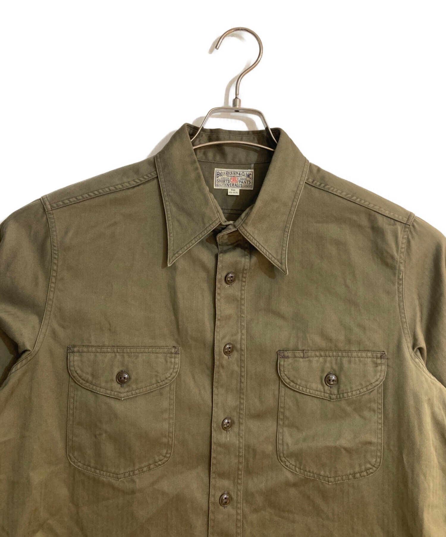 中古・古着通販】BUZZ RICKSON'S (バズリクソンズ) HERRINGBONE WORK