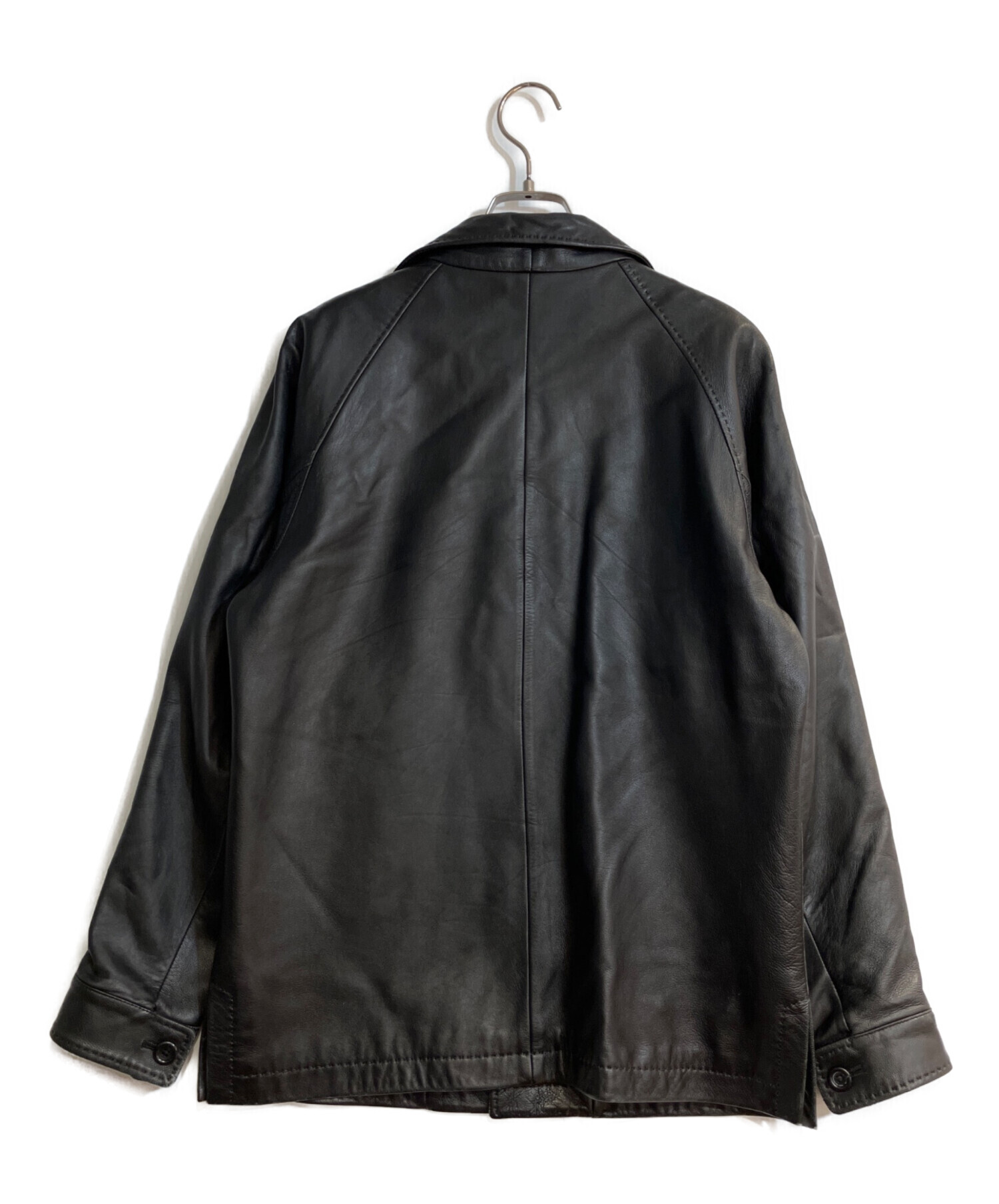 ポールスミス レザーダウンジャケット 羊革 ラム ヴィンテージ 中古・古着通販】Paul Smith London (ポールスミスロンドン
