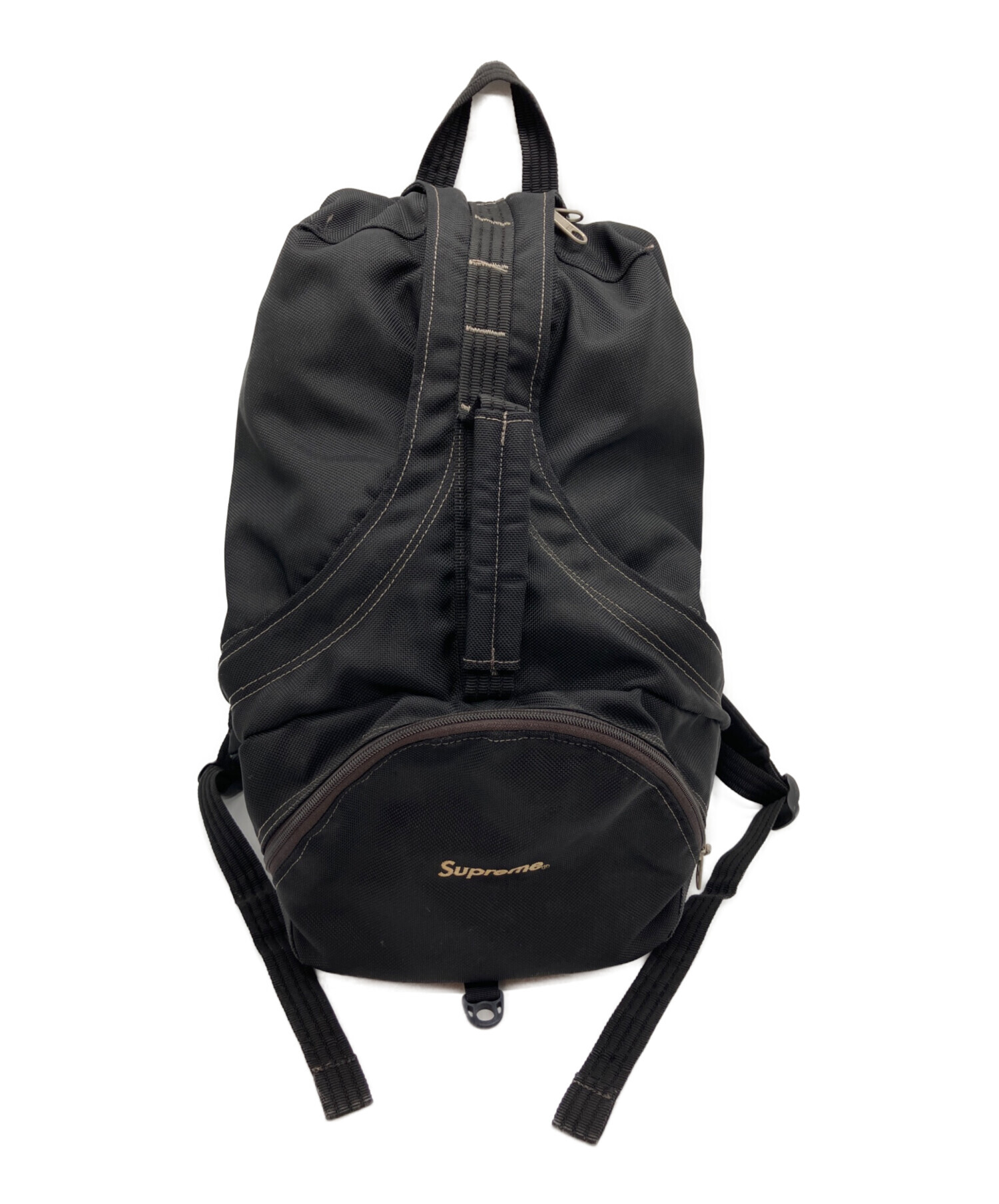 【希少】初期 Supreme Backpack 08SS バックパック ブラック 中古・古着通販】Supreme (シュプリーム) 00SS 8代目バックパック