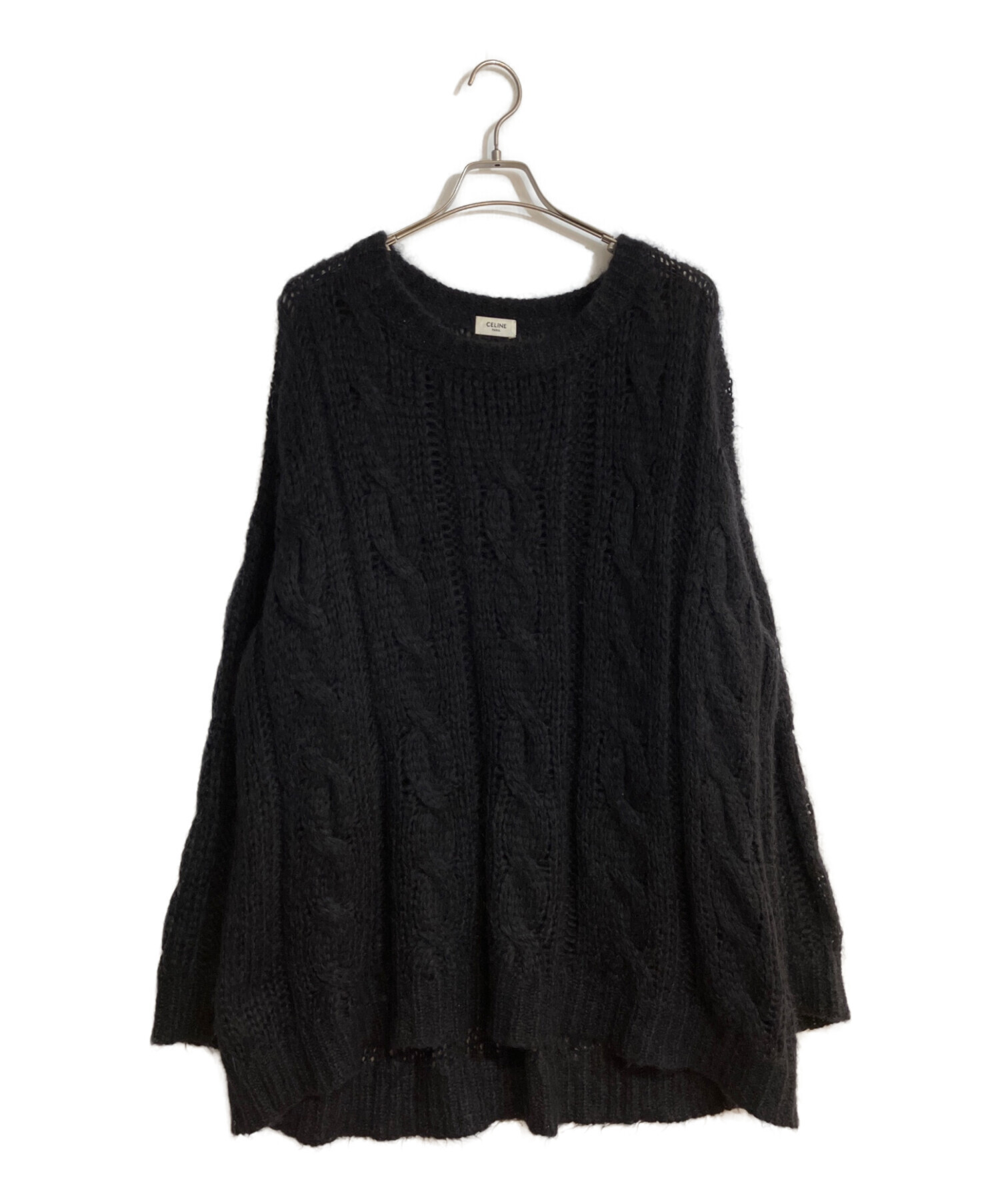 中古・古着通販】CELINE (セリーヌ) ボクシーアランモヘアニット