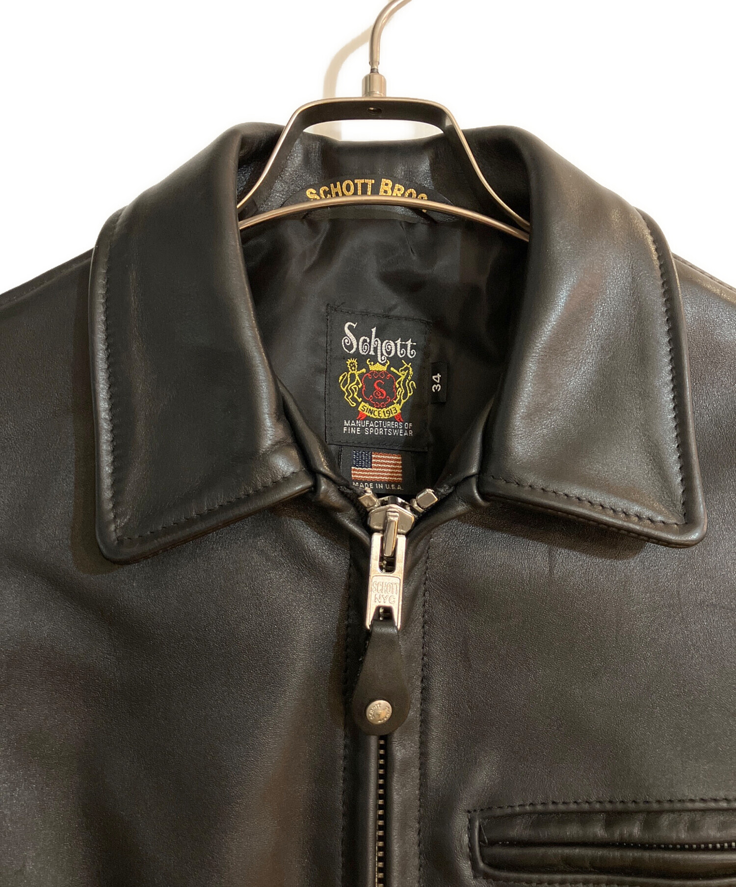 中古・古着通販】Schott (ショット) 103US TRUCKER LEATHER JKT
