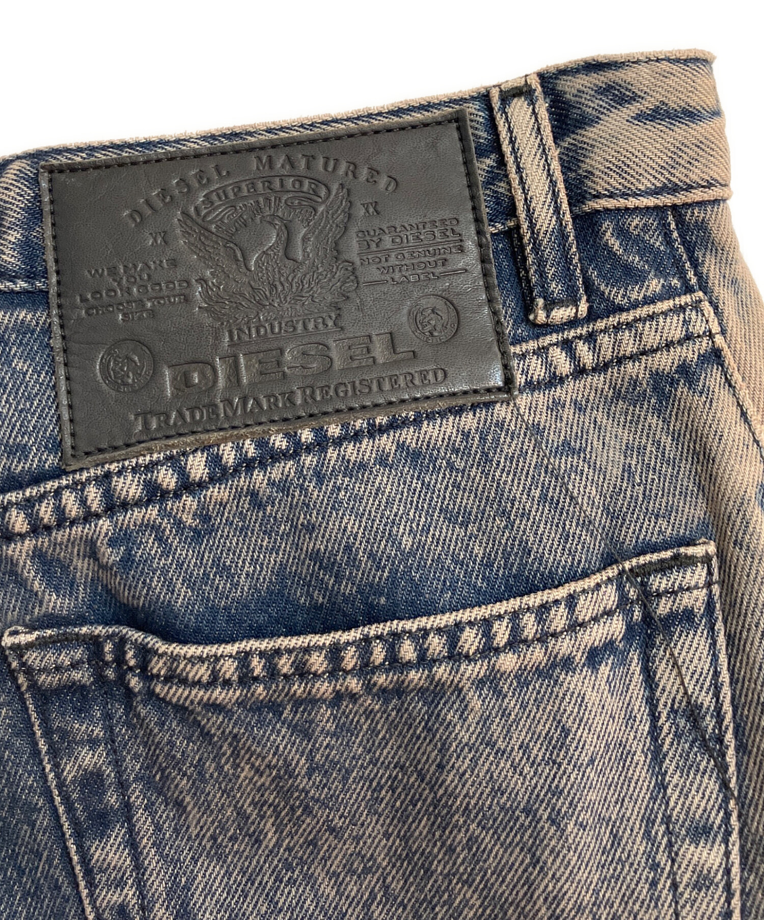 中古・古着通販】DIESEL (ディーゼル) D-SPRITZZデニムパンツ
