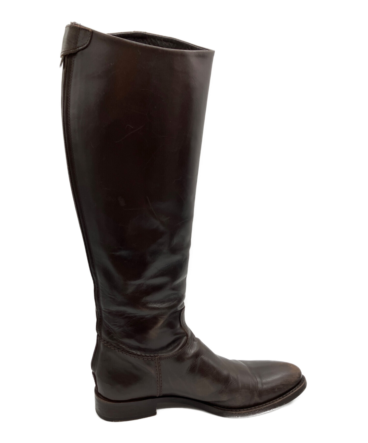 中古・古着通販】JIL SANDER (ジルサンダー) ロングブーツ ブラウン
