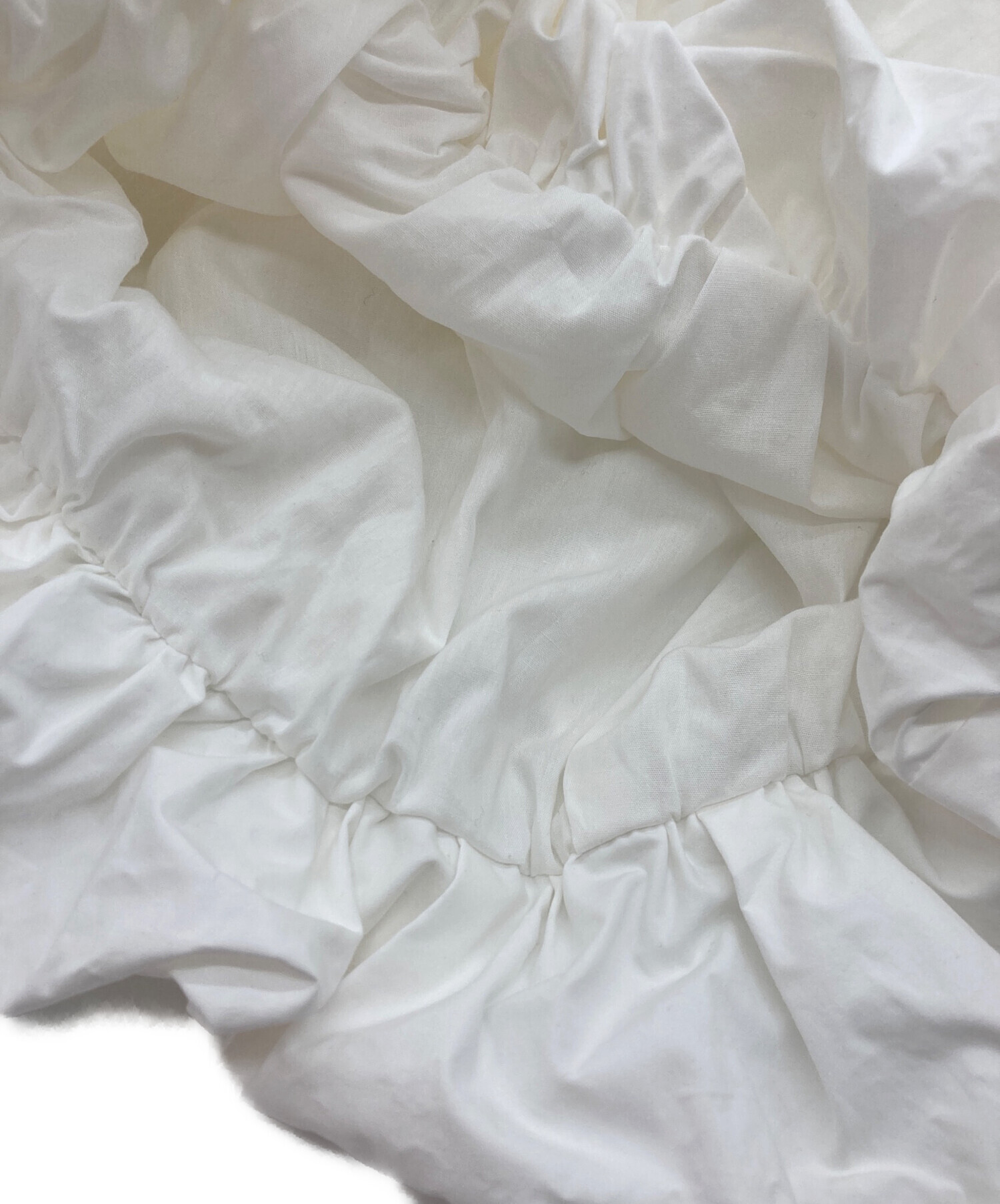 the toe パフスリーブブラウス　白 中古・古着通販】THE TOE (ザ・トゥー) Epidavrou Puff Sleeve Blouse